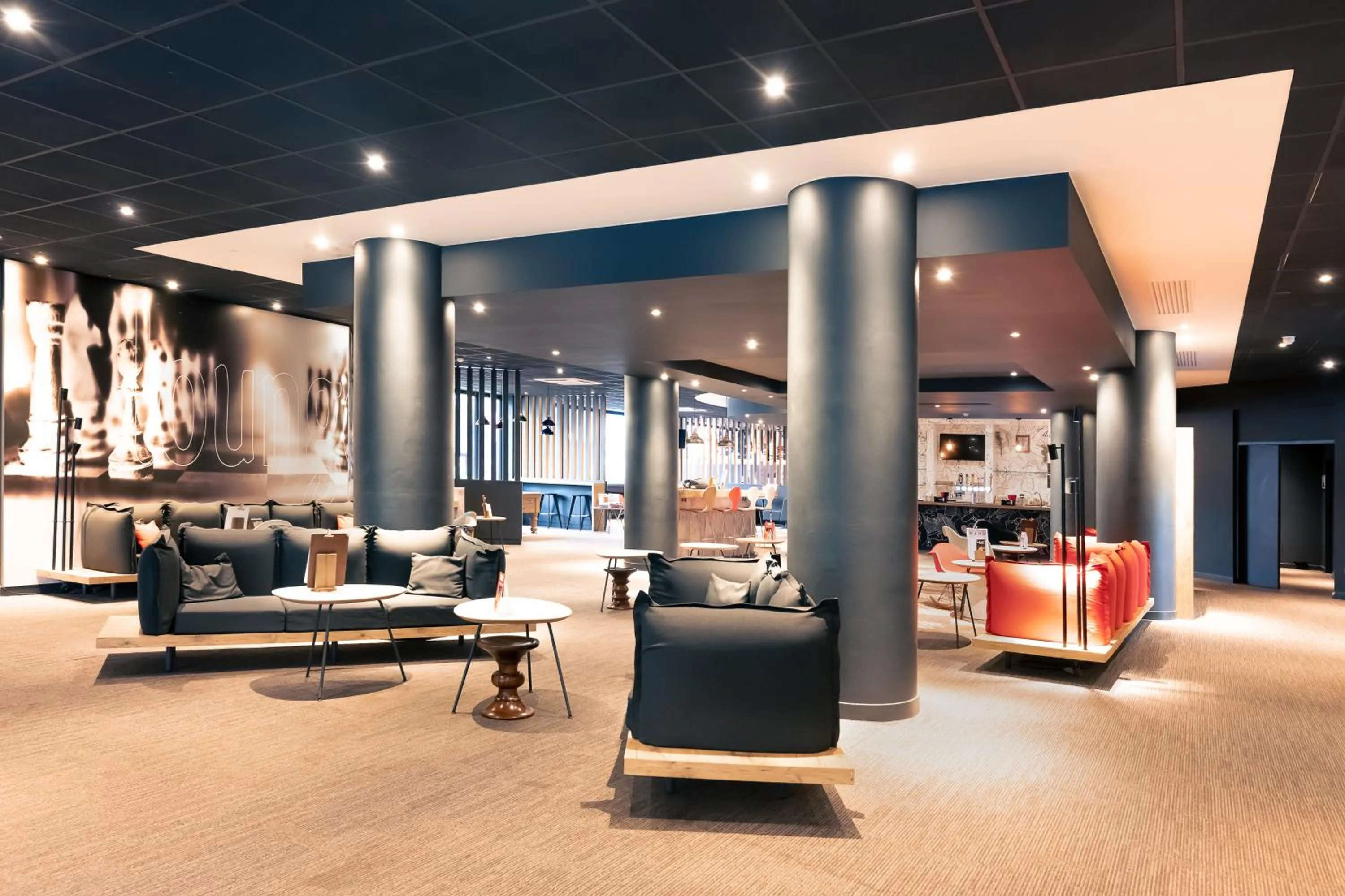 Seating area in ibis Portsmouth