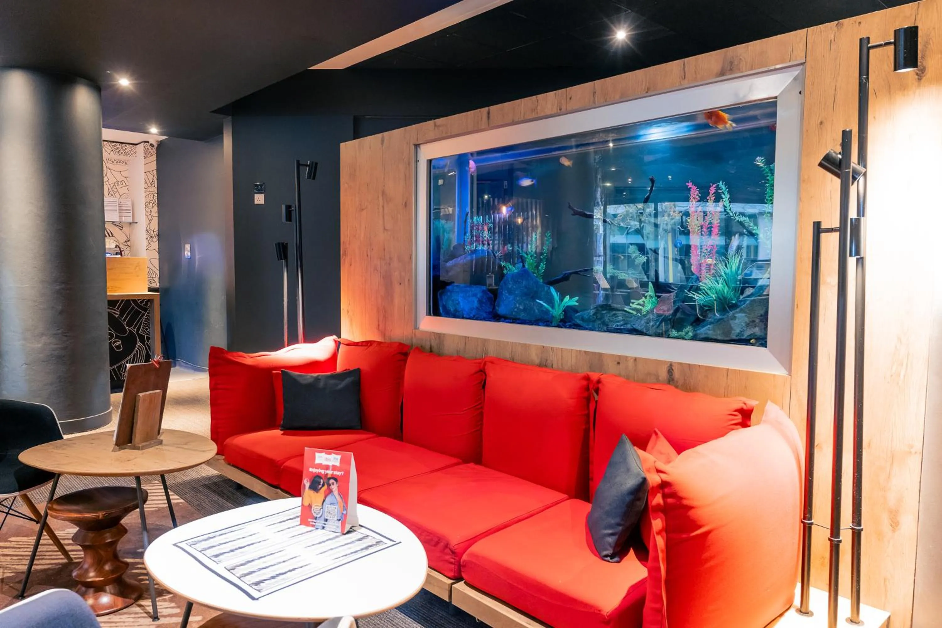 Seating area in ibis Portsmouth