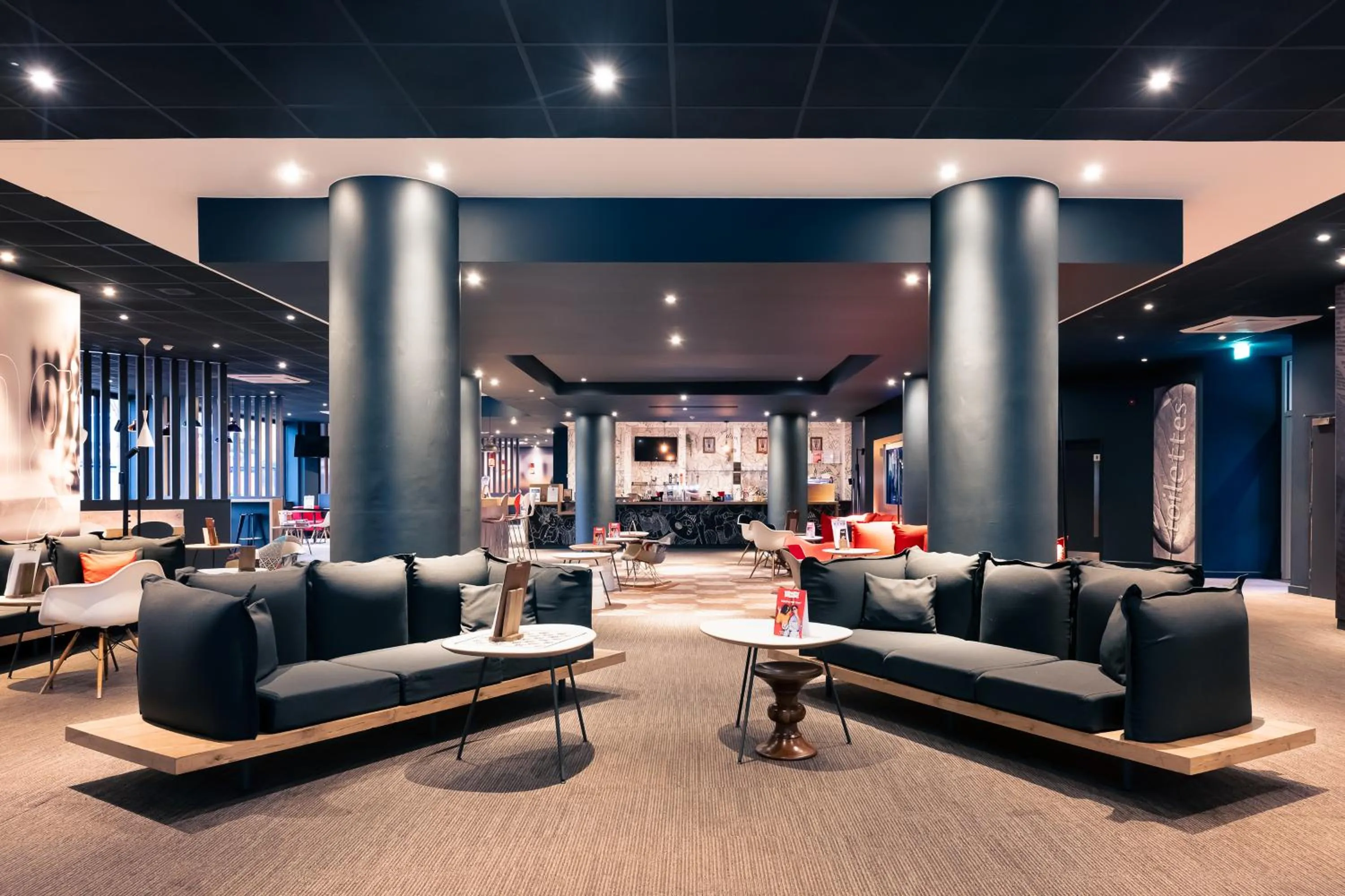 Seating area in ibis Portsmouth