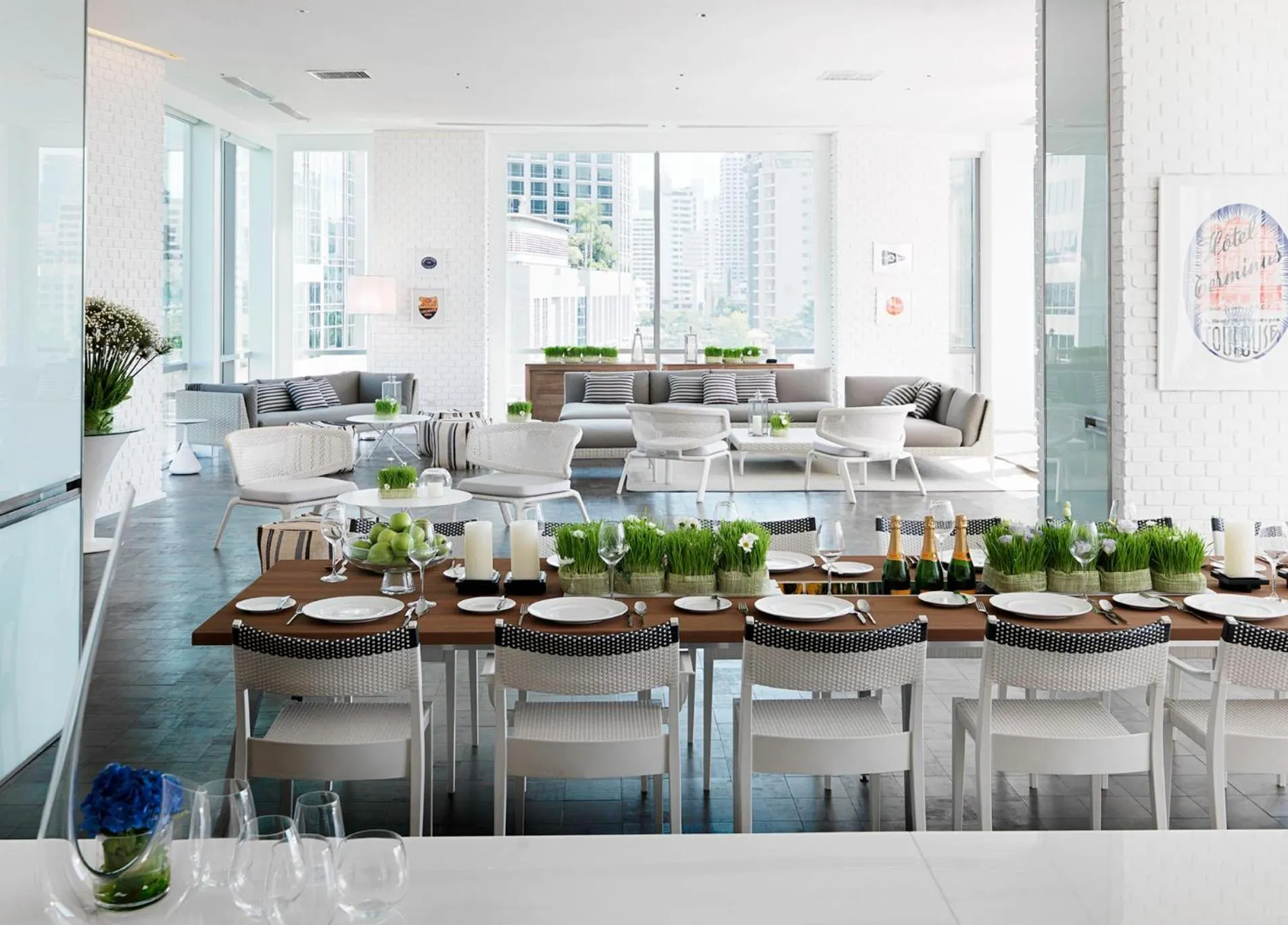 Meeting/conference room in Oriental Residence Bangkok