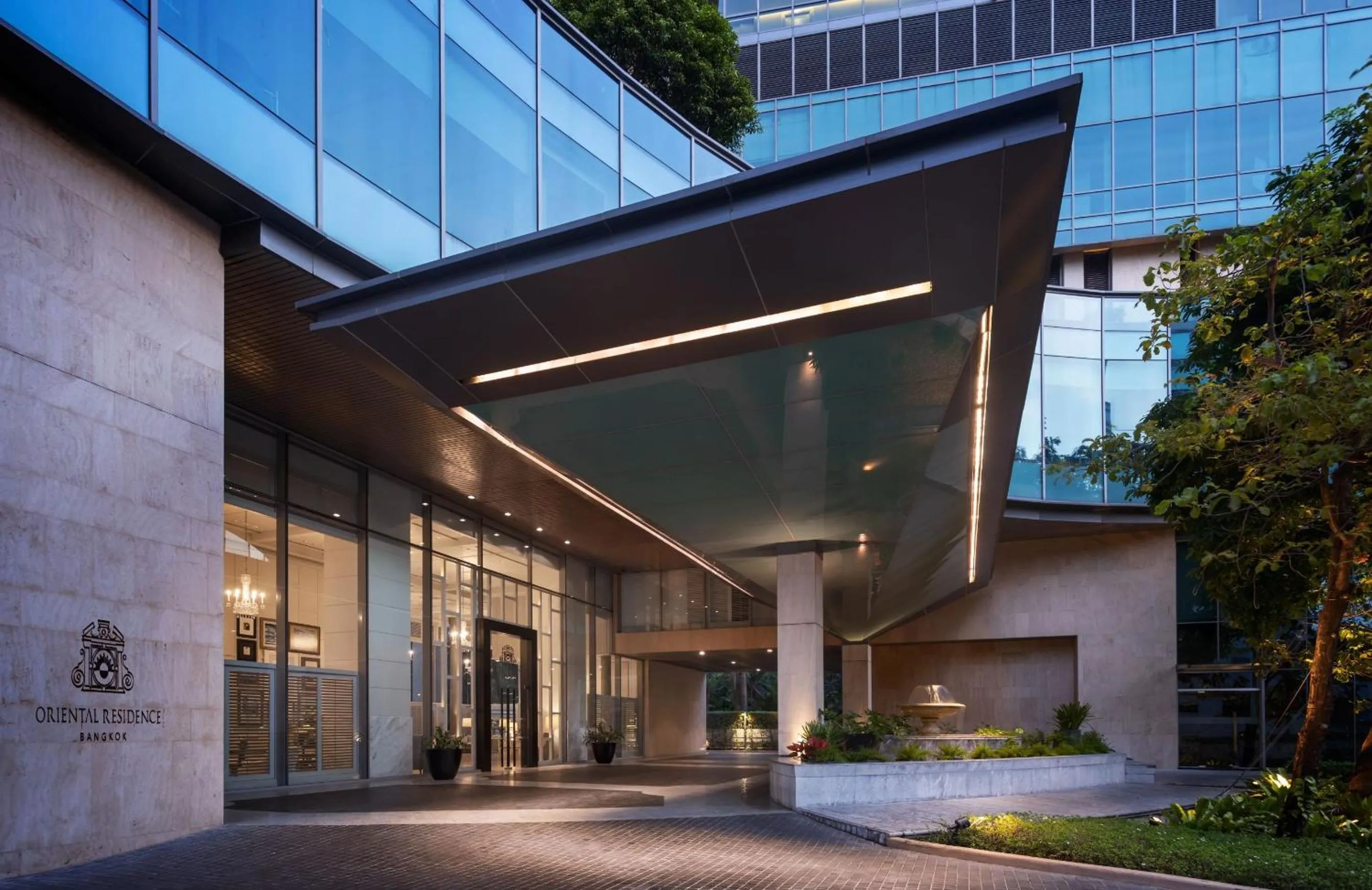 Property building in Oriental Residence Bangkok