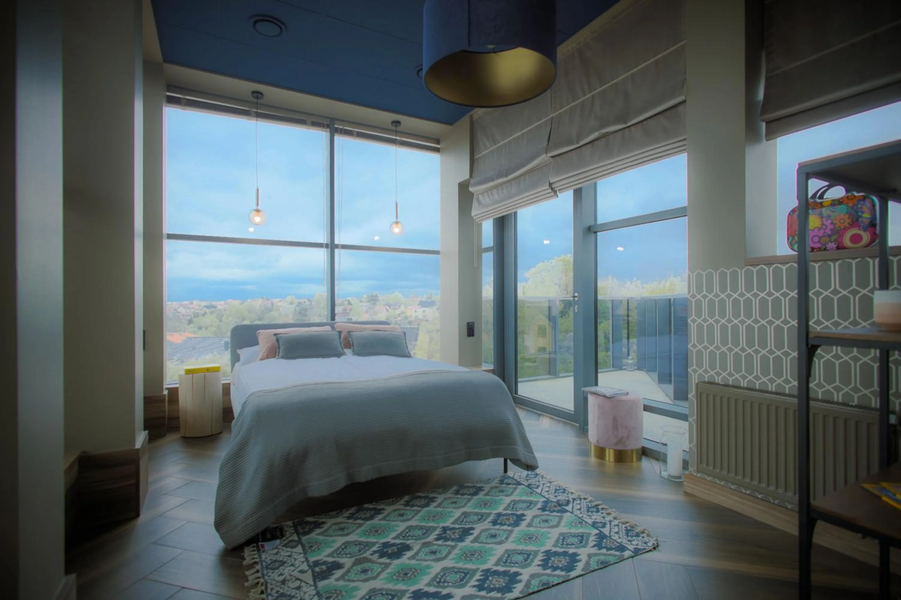 Bed in Hotel Beethoven