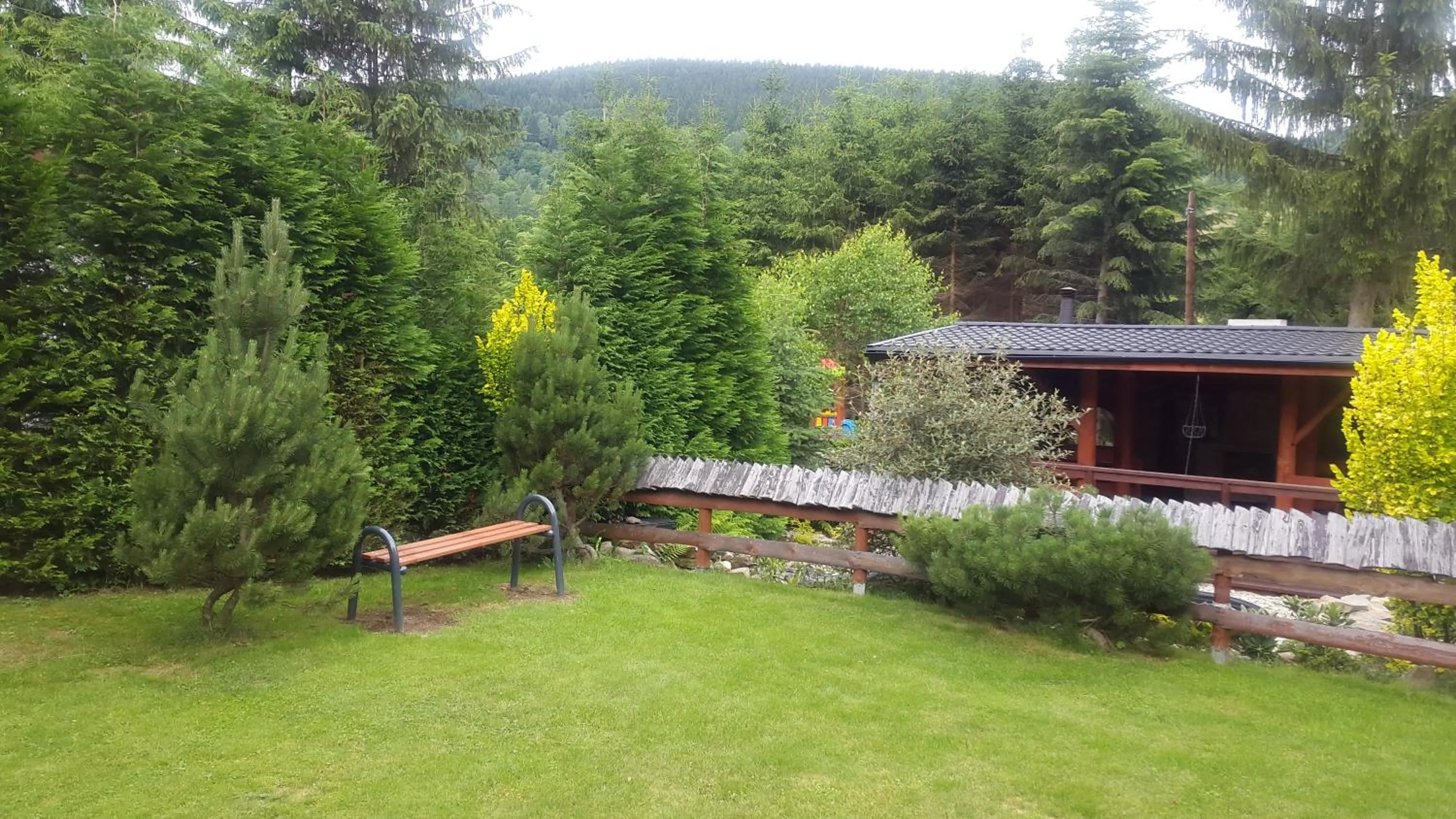 Garden view in Koliba