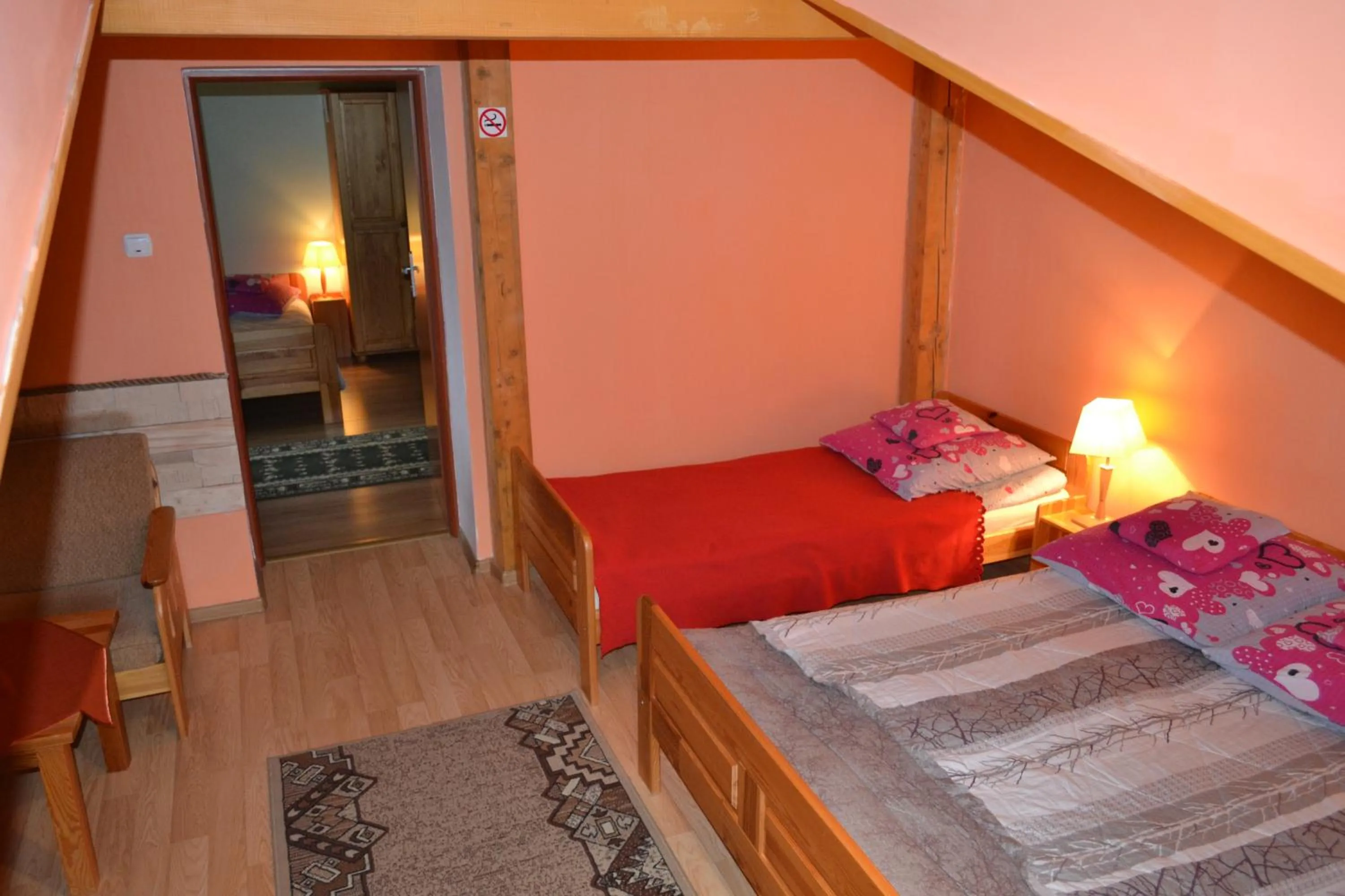 Photo of the whole room, Bed in Koliba