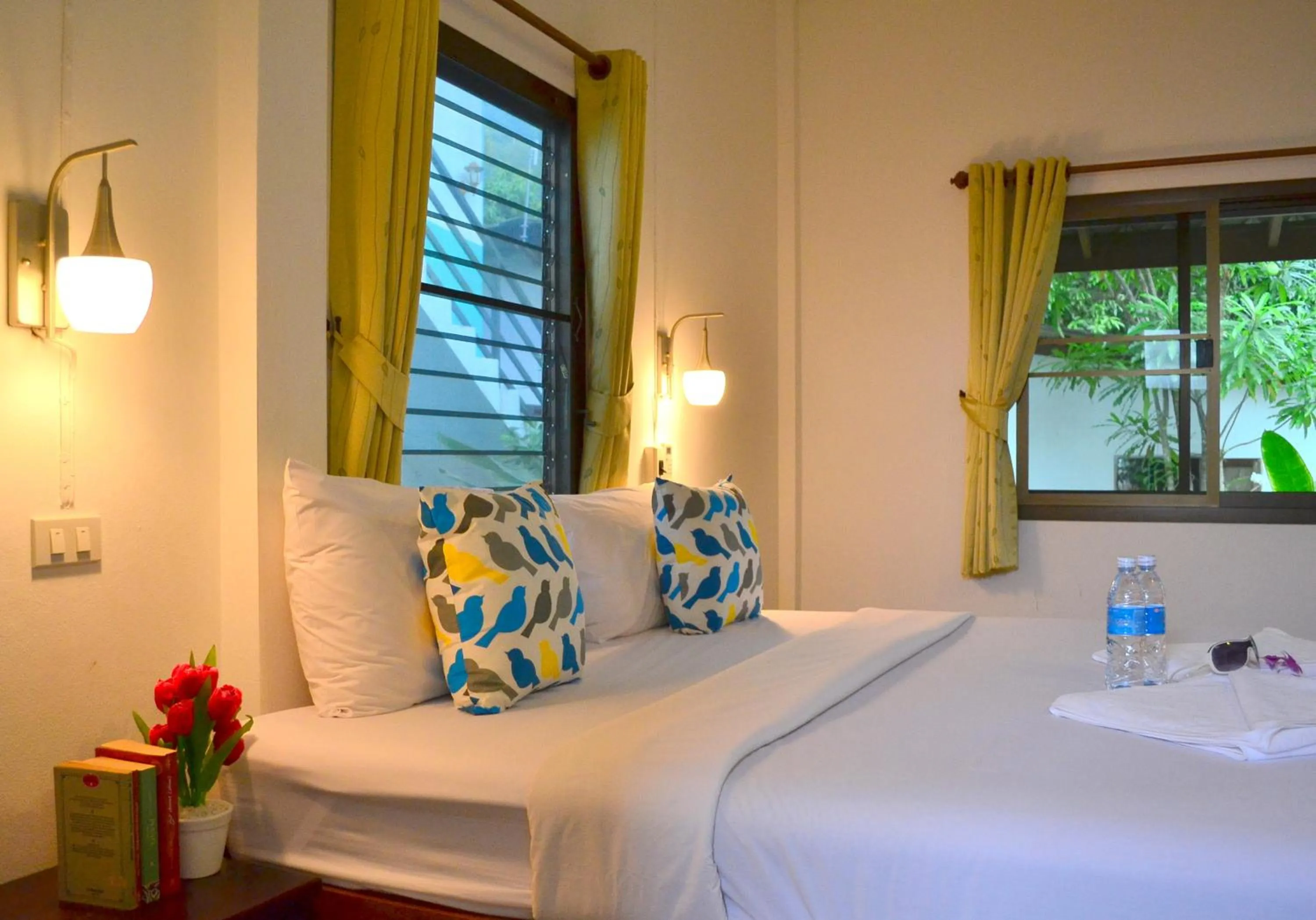 Bed in Wandee Bed & Breakfast