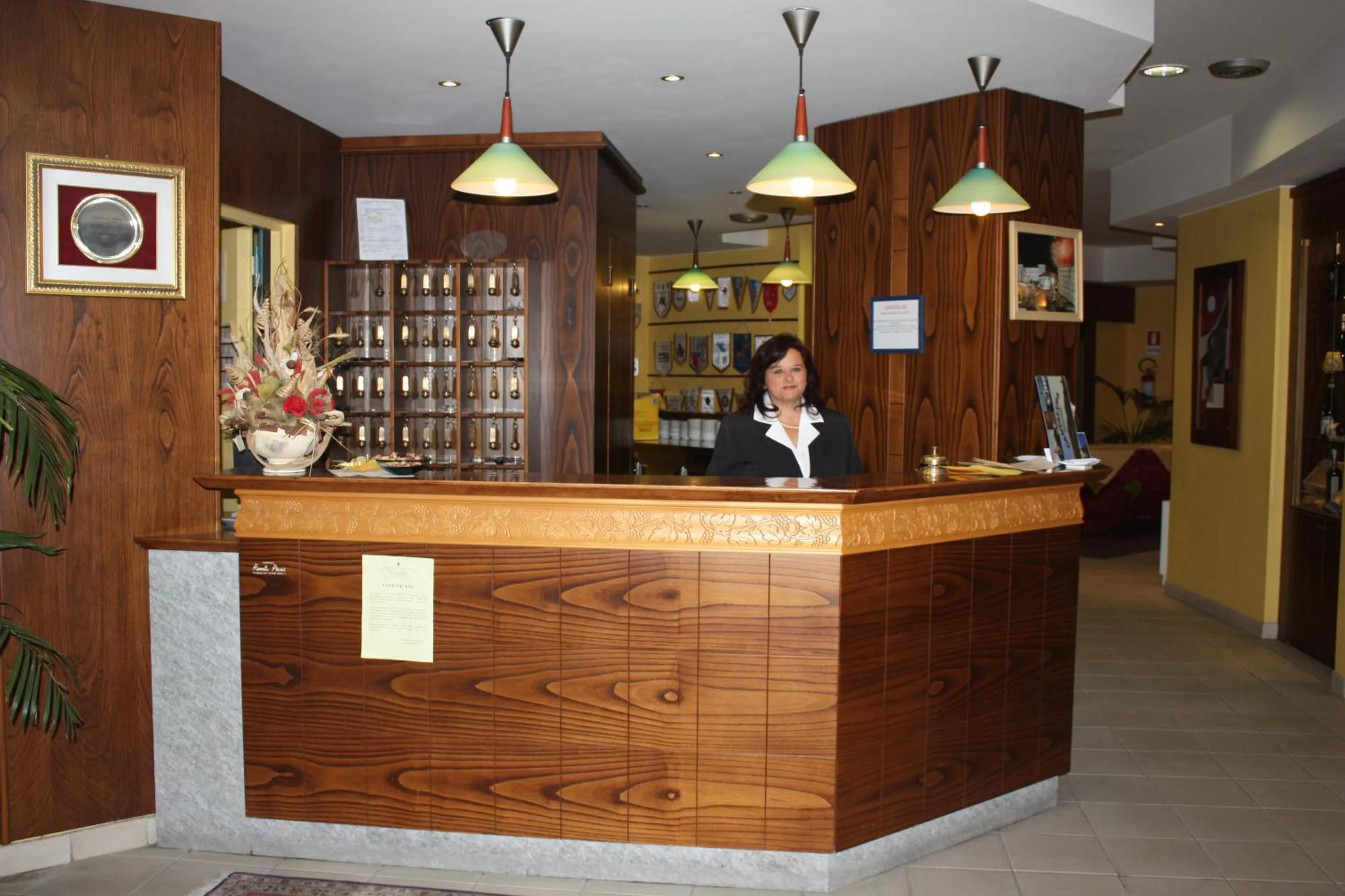 Lobby or reception in Hotel Tre Denti