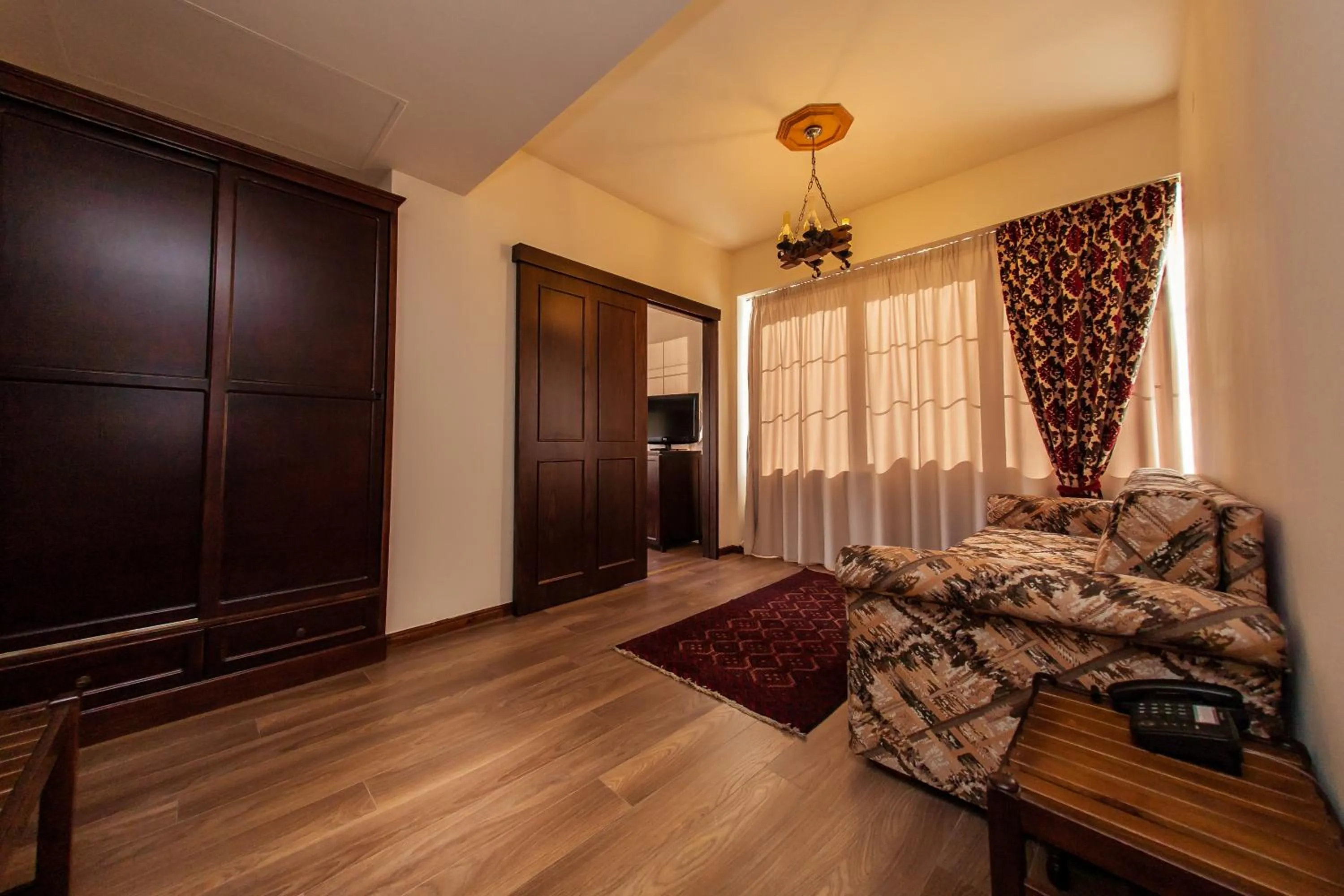 Living room in Manthos Mountain Resort & Spa