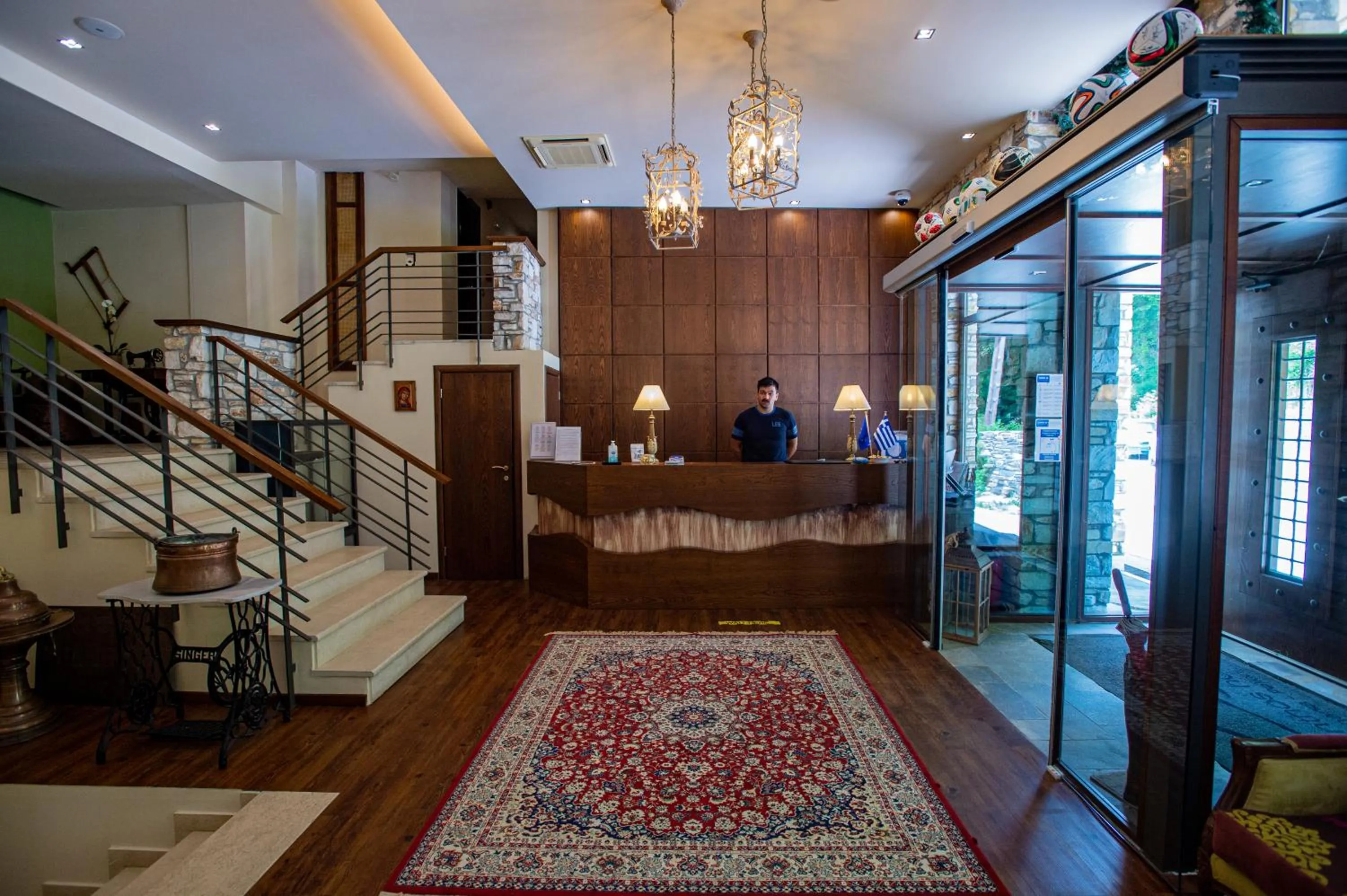 Lobby or reception in Manthos Mountain Resort & Spa