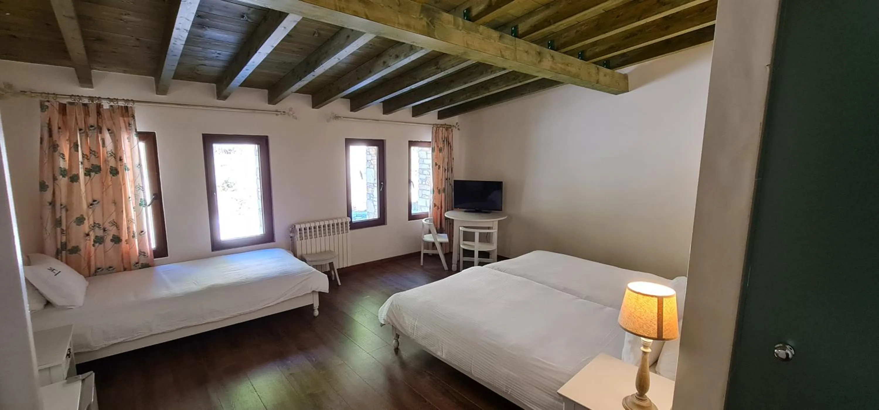 Photo of the whole room, Bed in Manthos Mountain Resort & Spa