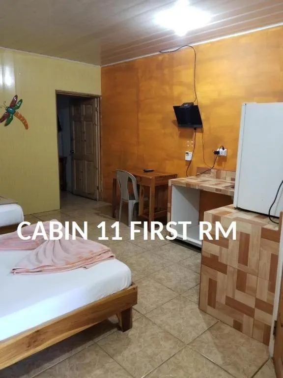 Bed in Mapi's Cabins