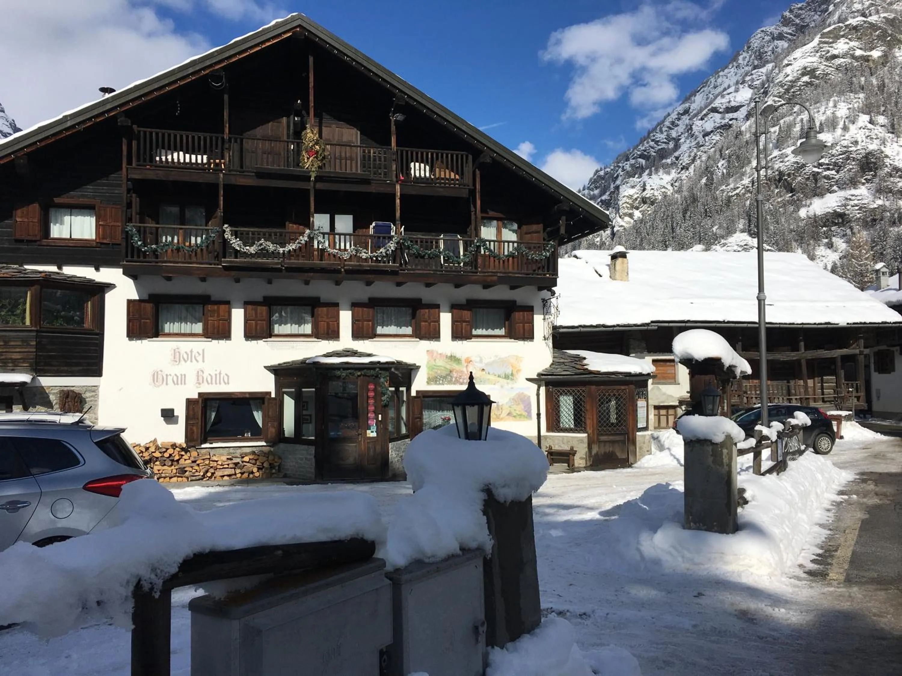 Facade/entrance in Hotel Gran Baita