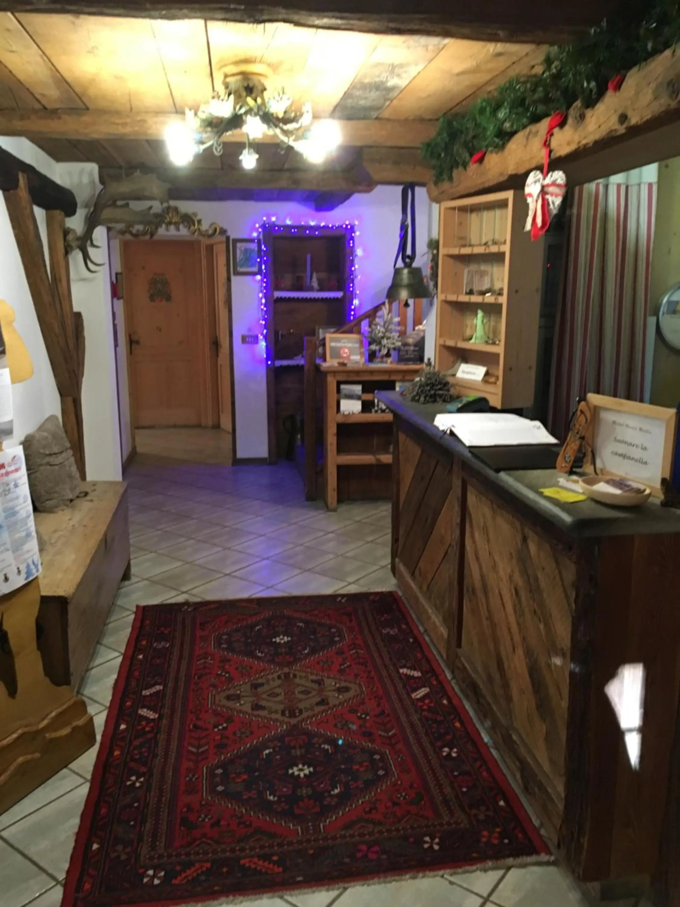 Lobby or reception in Hotel Gran Baita