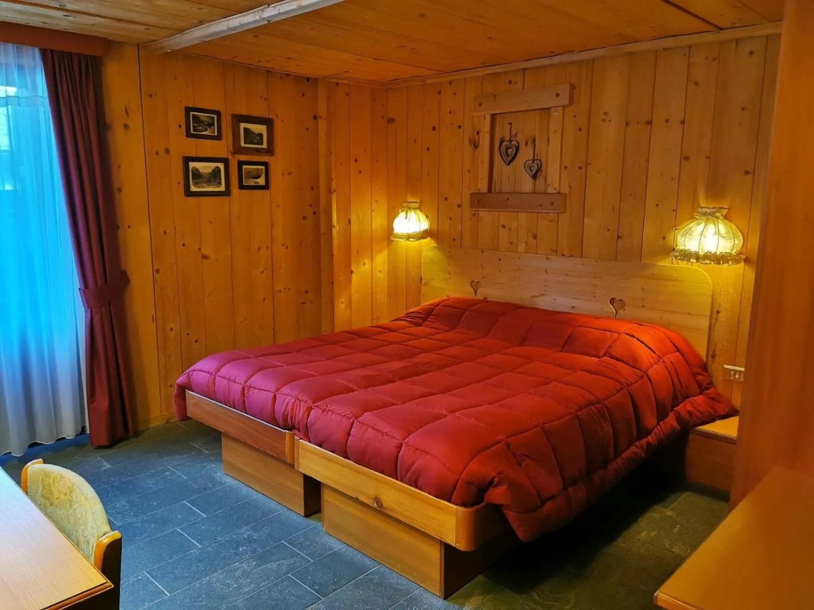 Bed in Hotel Gran Baita
