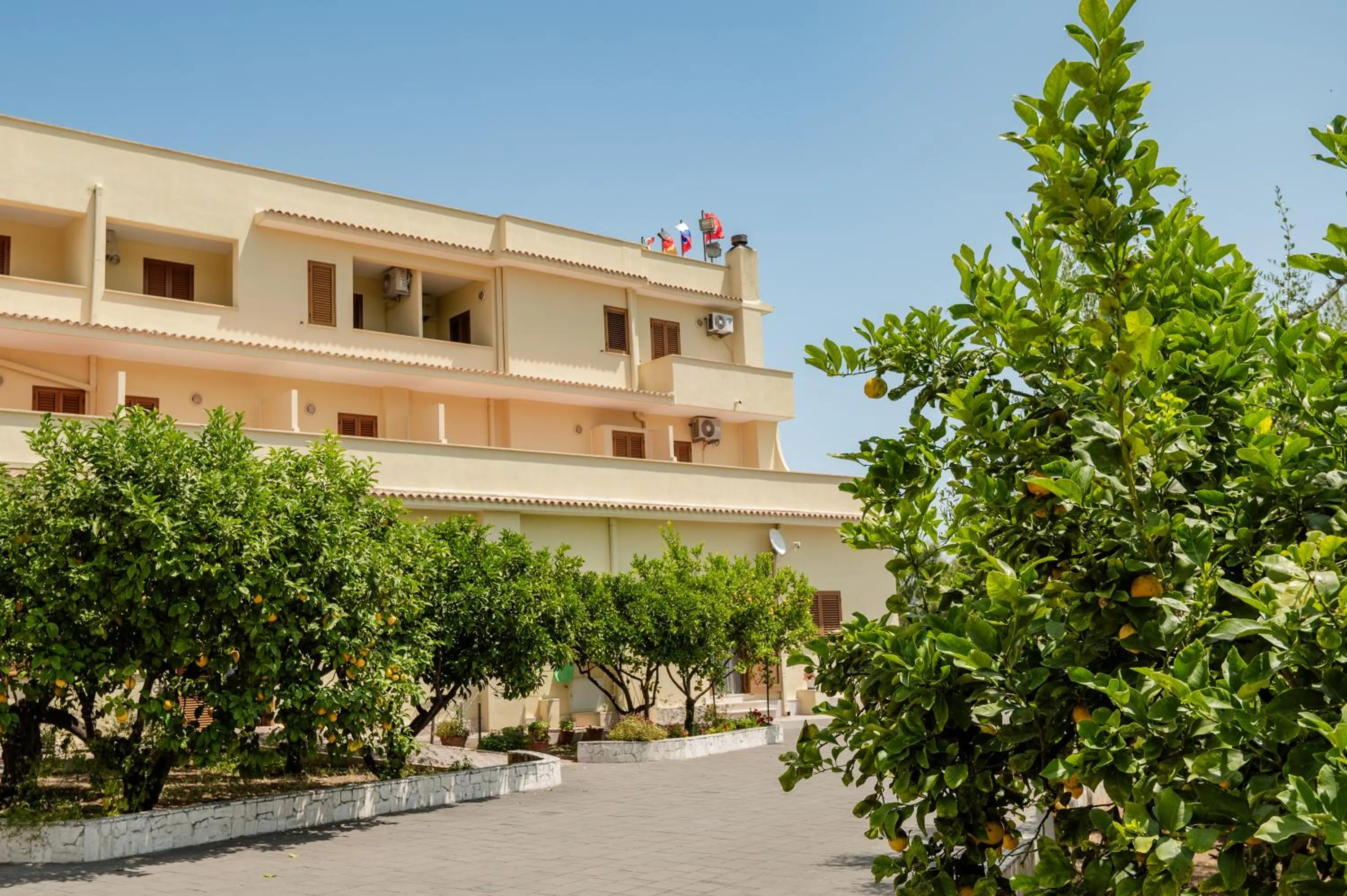Garden in Hotel Sfinalicchio