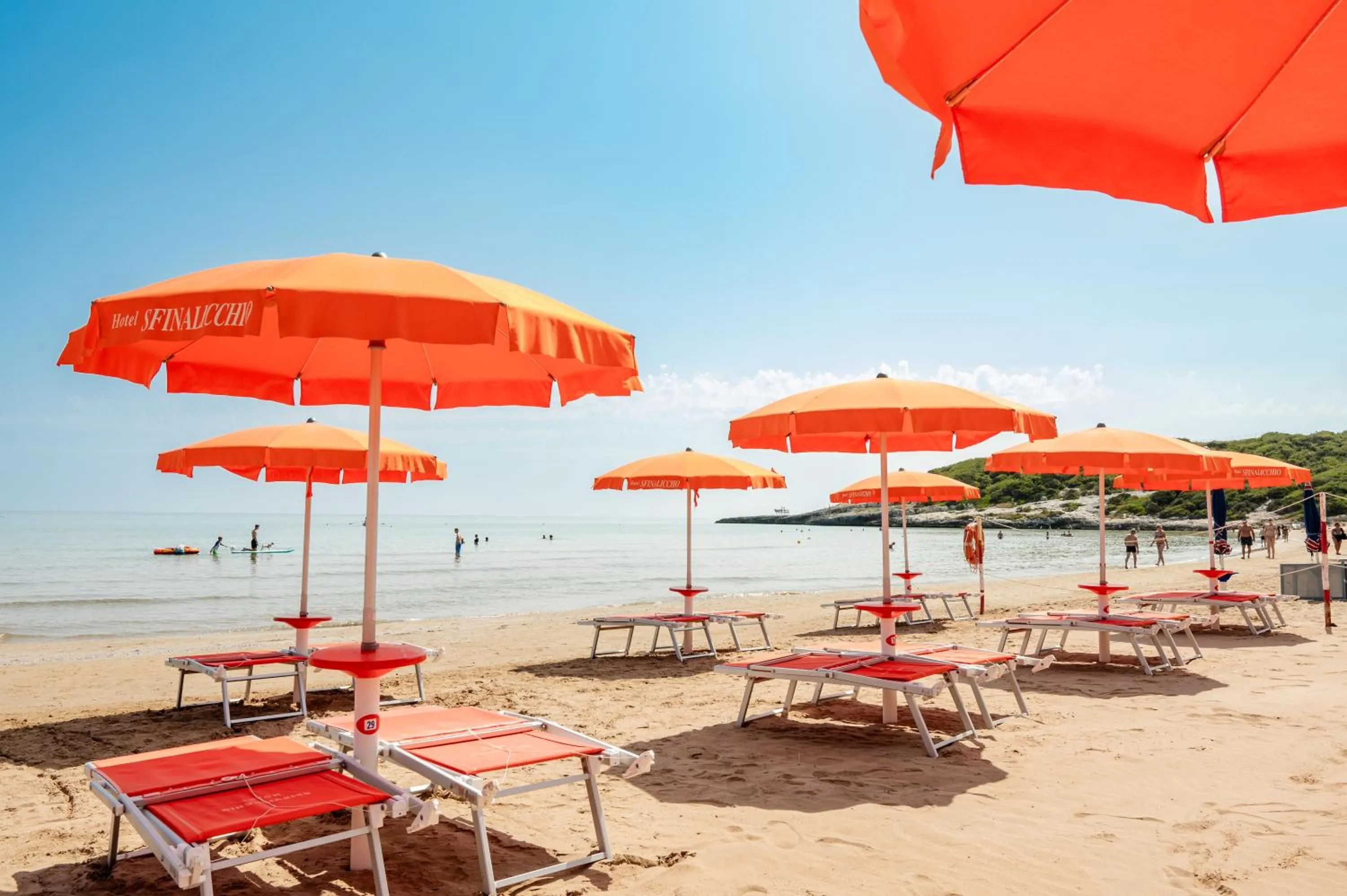 Beach in Hotel Sfinalicchio