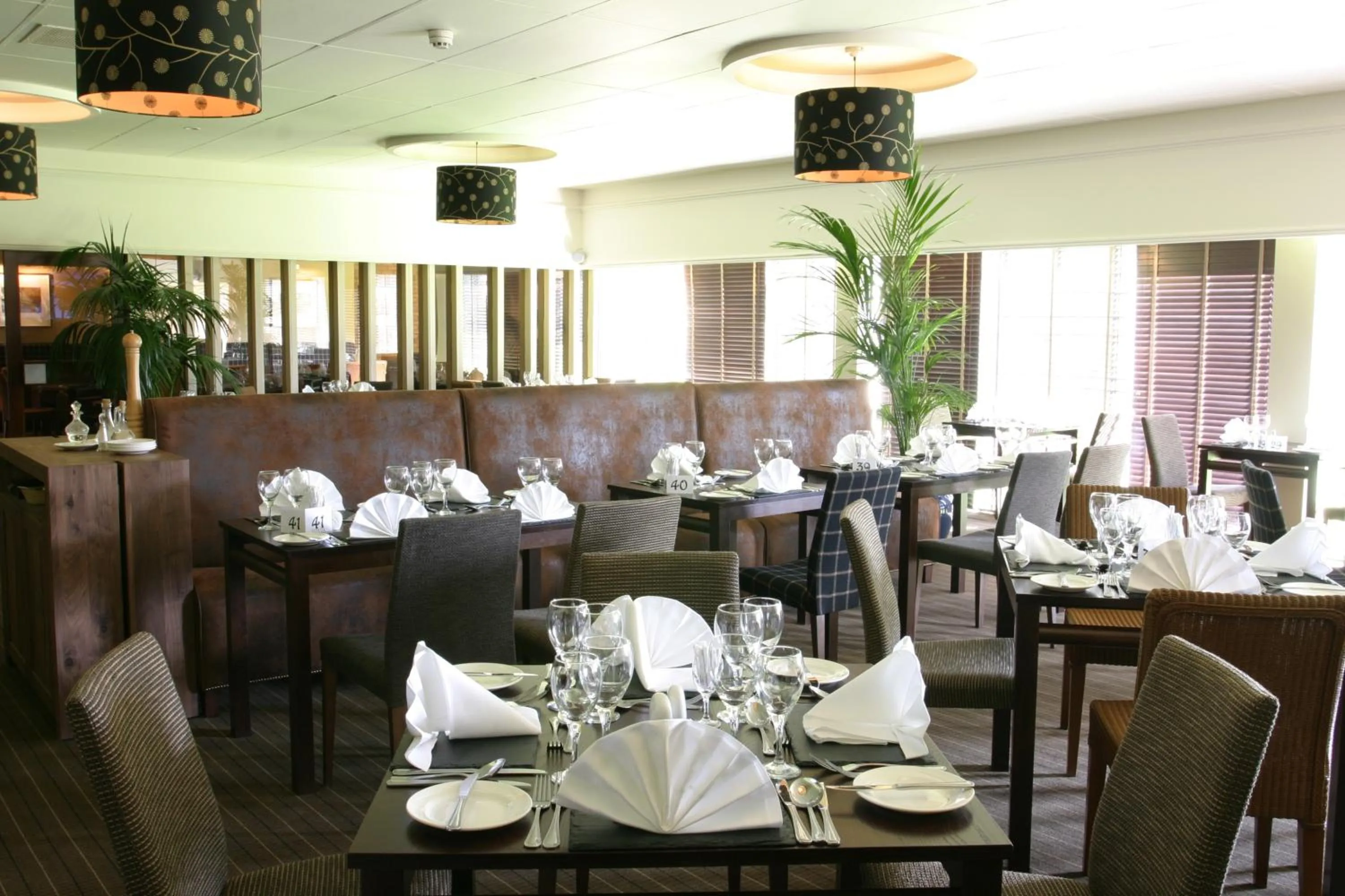 Restaurant/places to eat in Eight Acres Hotel