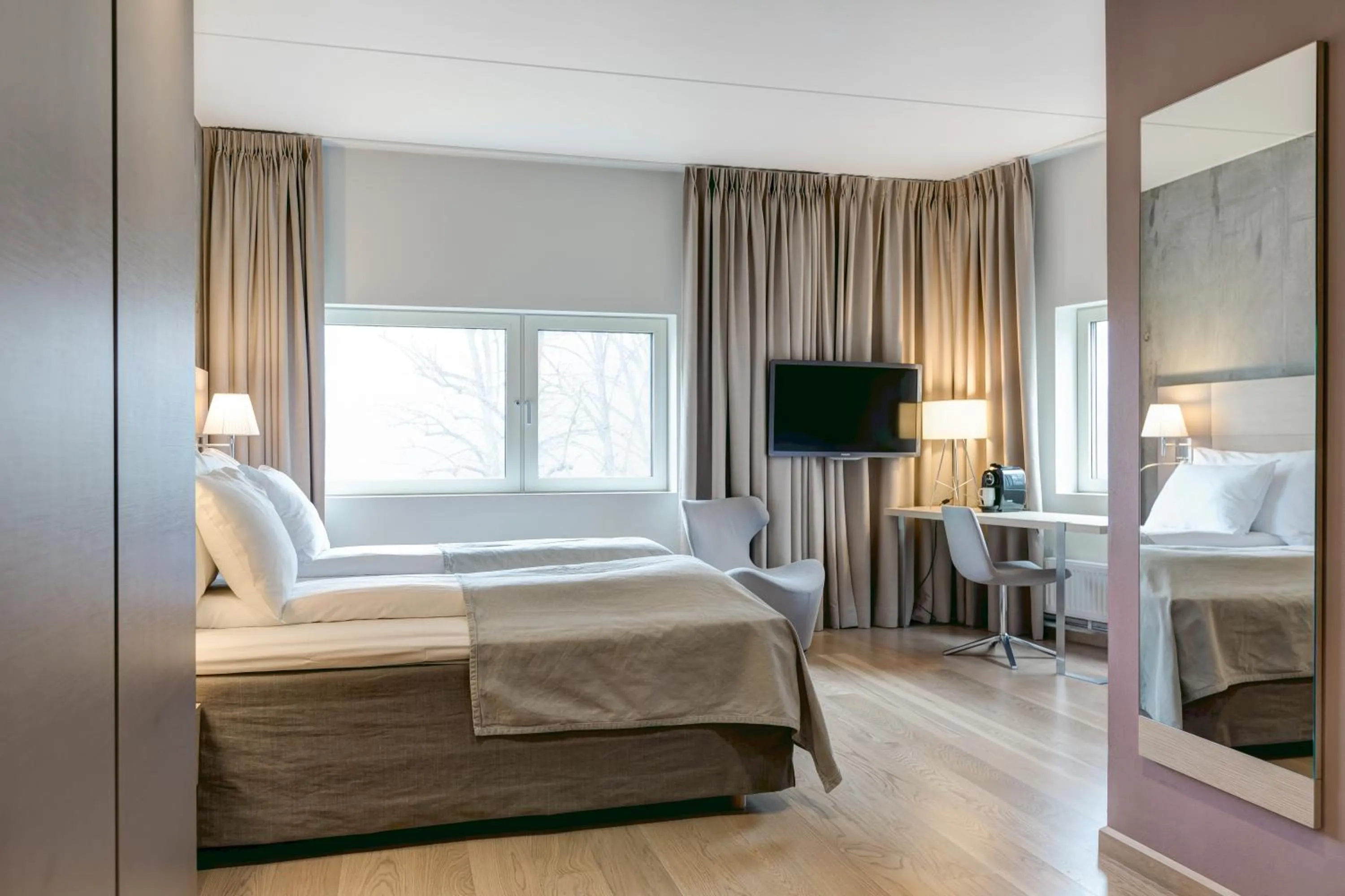 Bed in Quality Hotel Expo