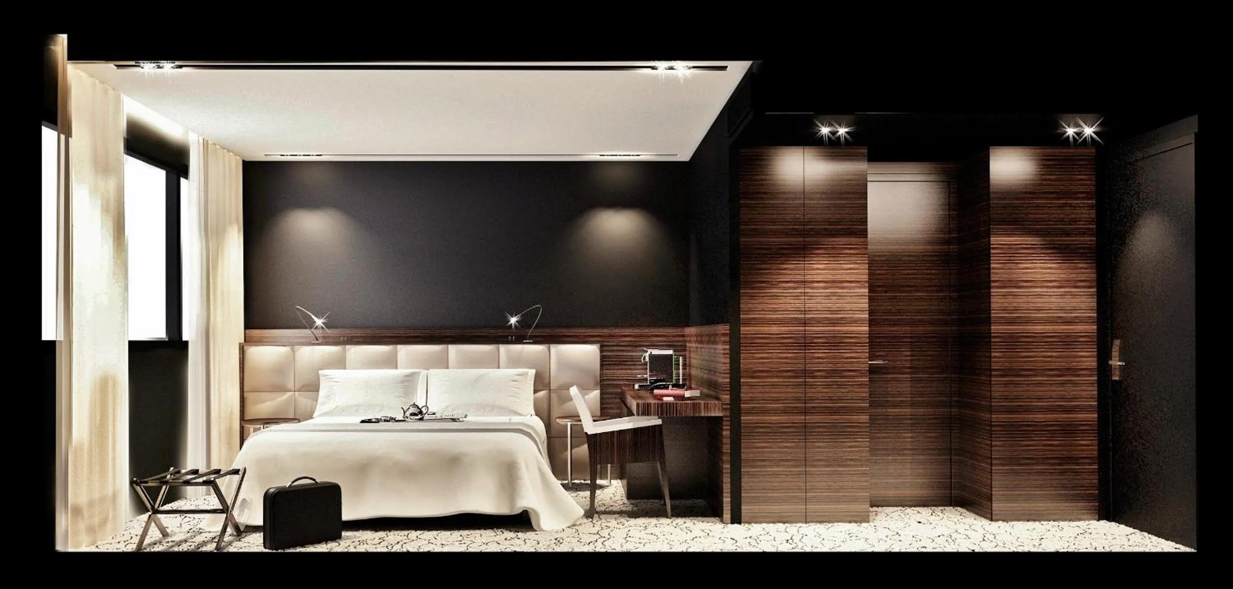 Photo of the whole room, Bed in Howard Hotel Paris Orly Airport