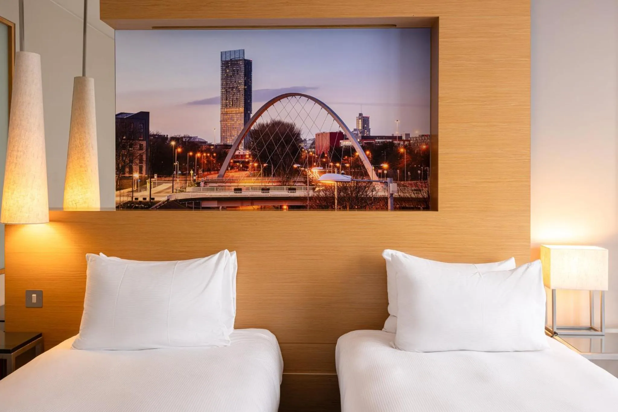 Photo of the whole room, Bed in The Manchester Deansgate Hotel, by IHG
