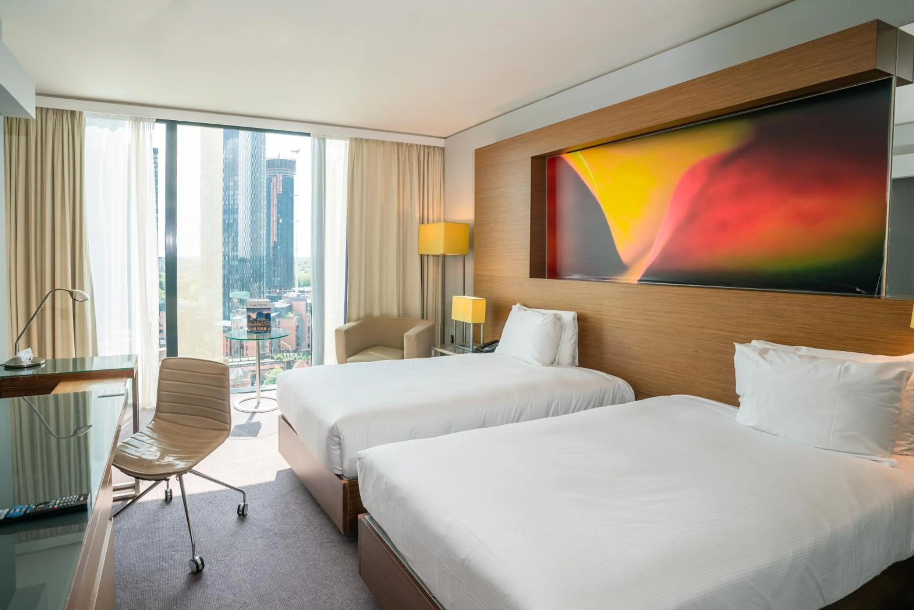 Bedroom, Bed in The Manchester Deansgate Hotel, by IHG