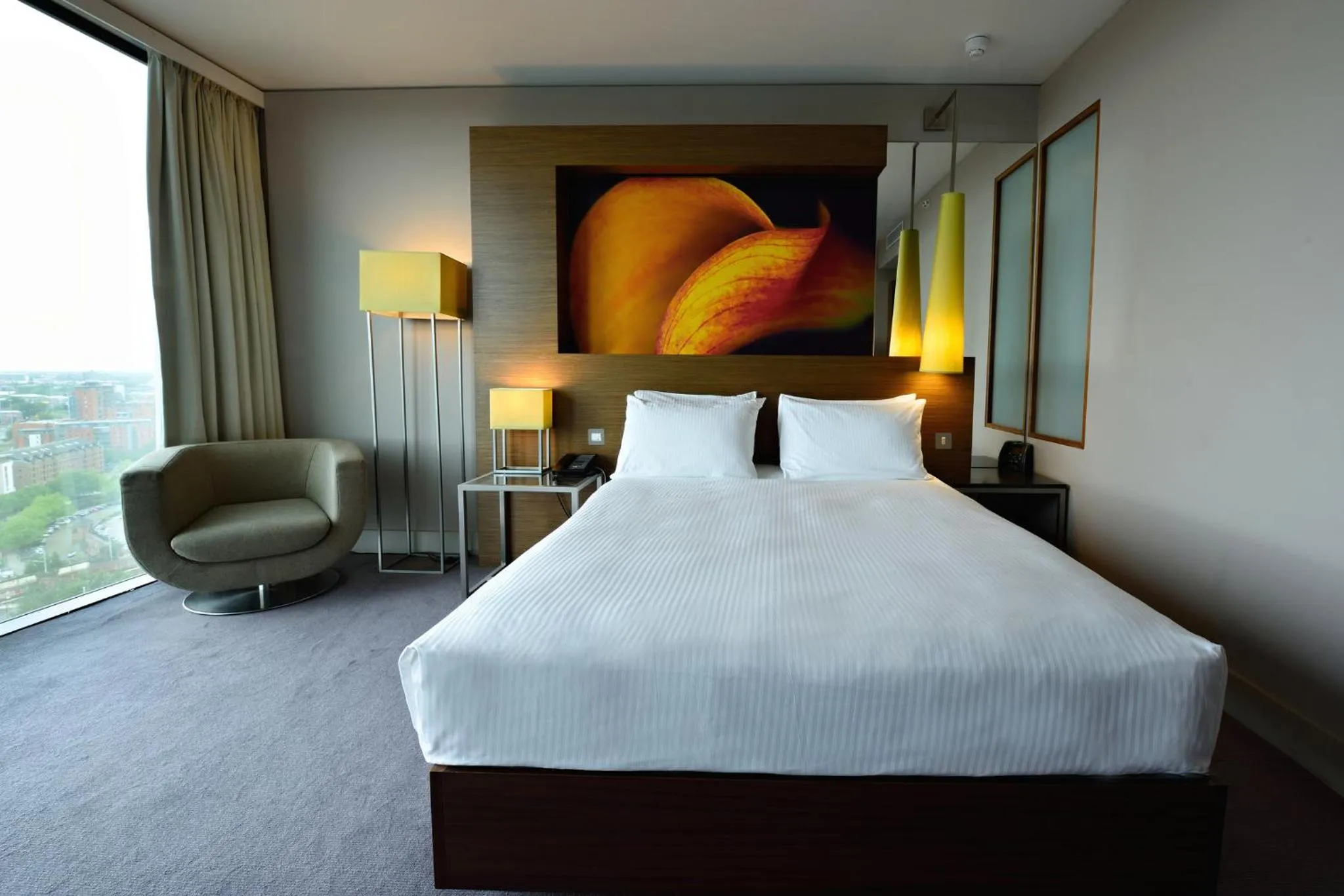 Photo of the whole room, Bed in The Manchester Deansgate Hotel, by IHG