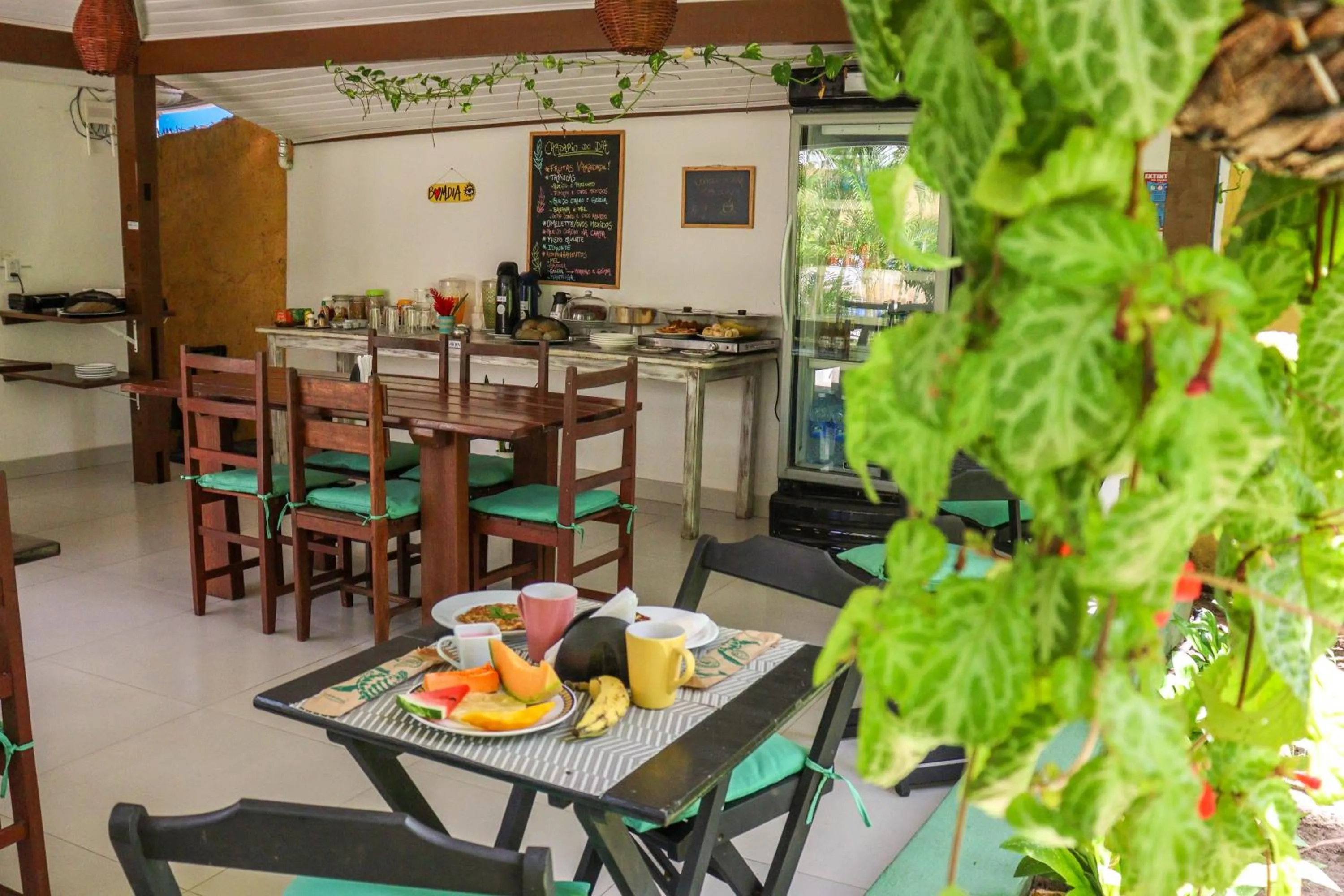 Food and drinks in Pousada Aconchego da Pipa