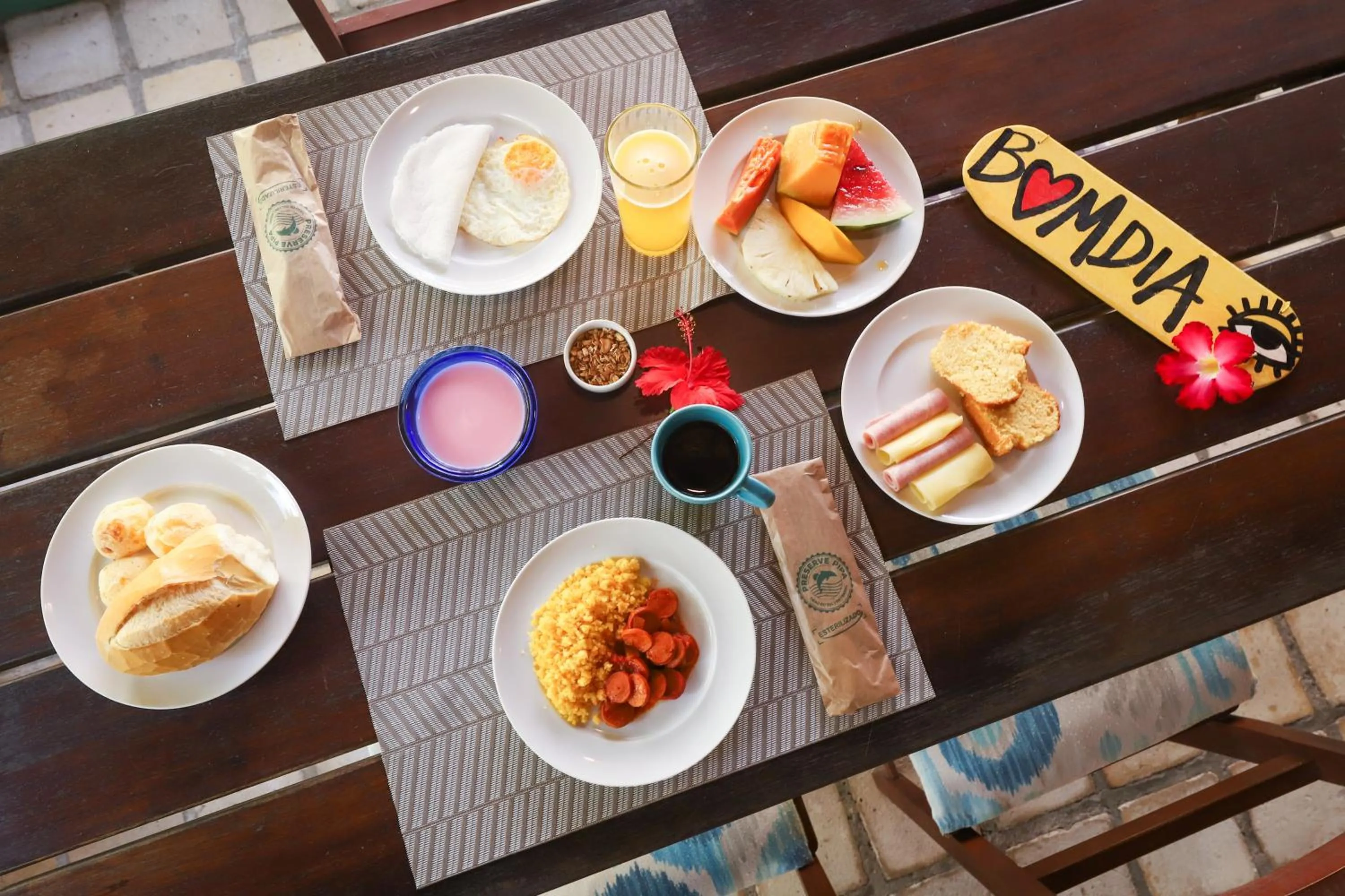 Restaurant/places to eat in Pousada Aconchego da Pipa