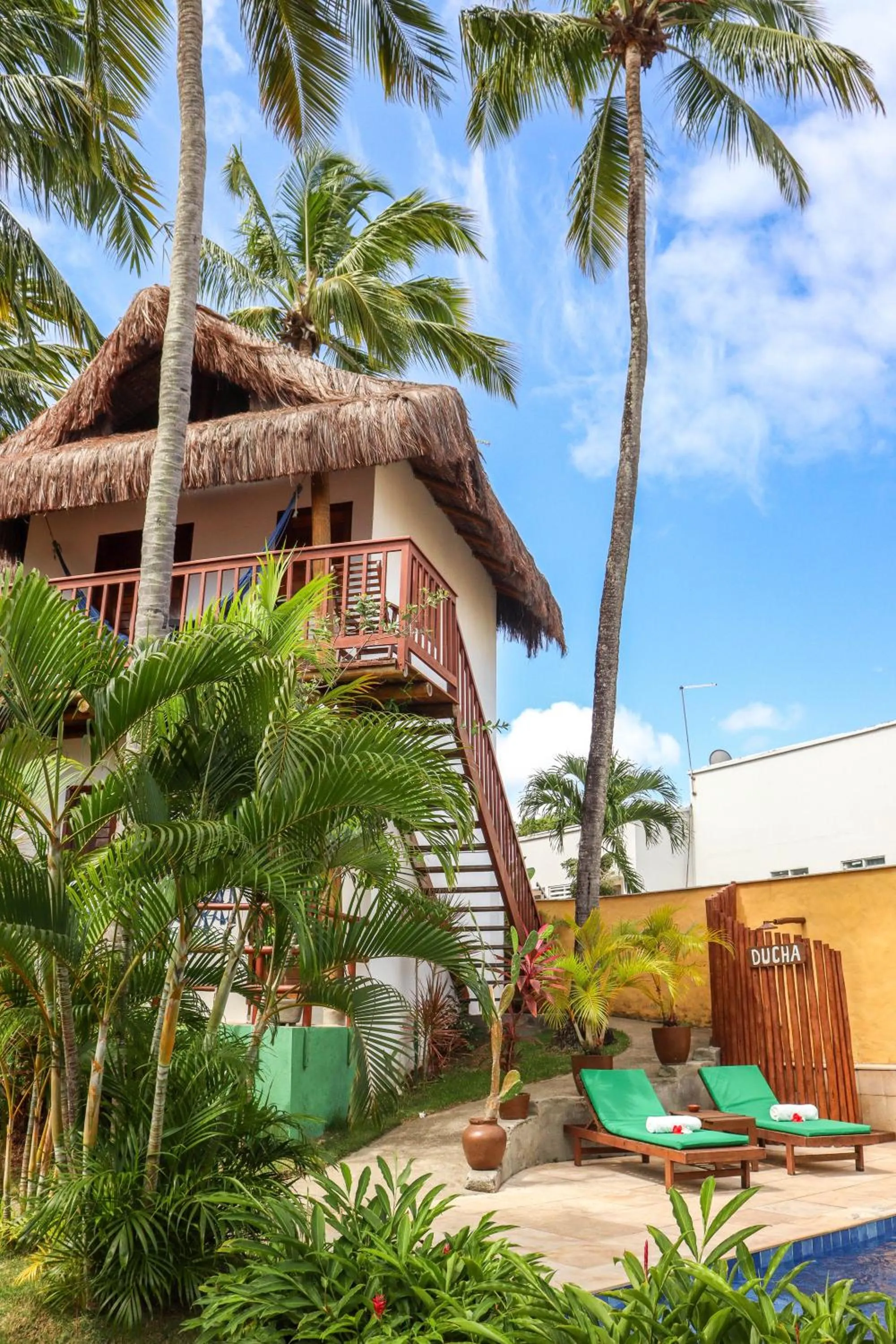 Garden view in Pousada Aconchego da Pipa