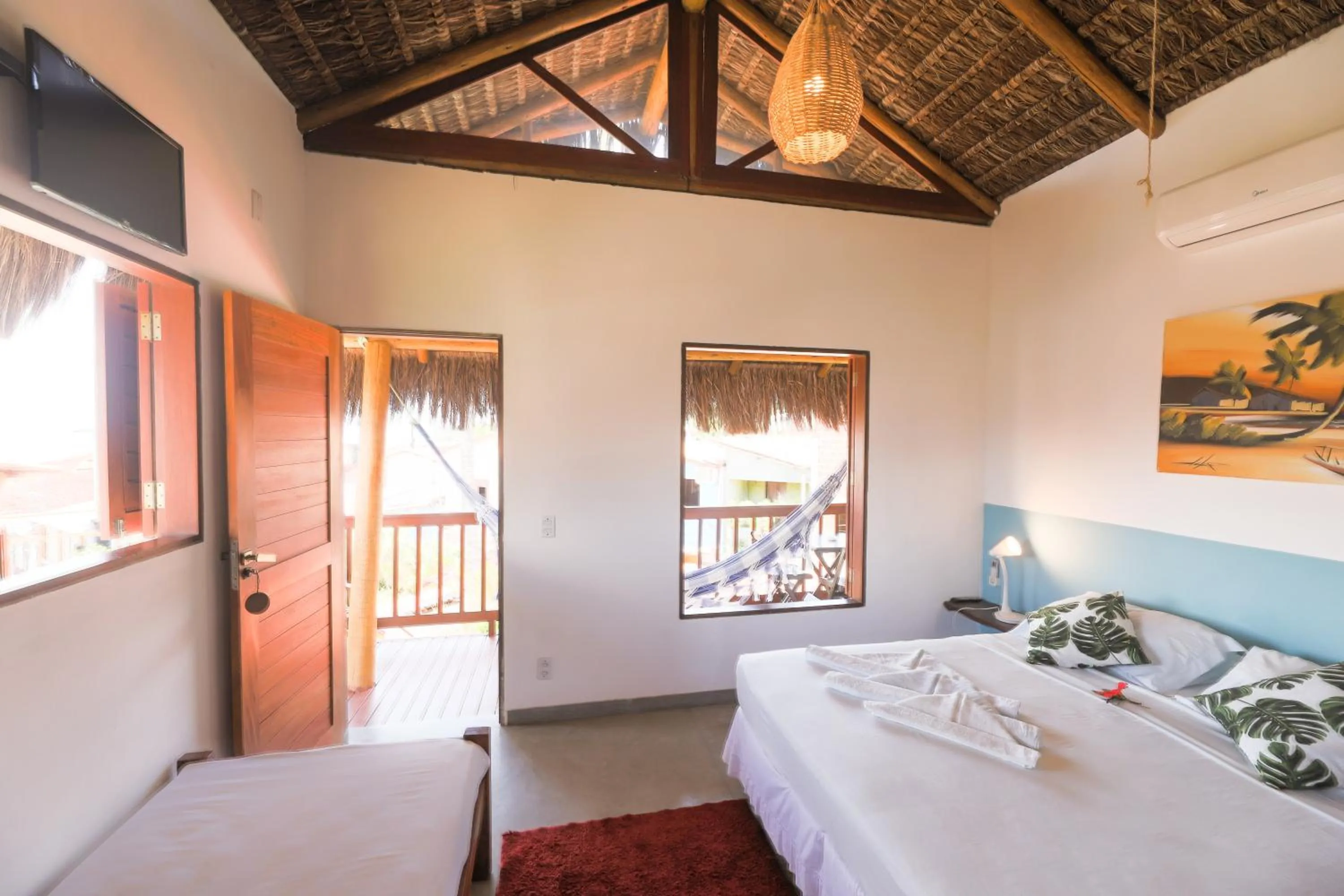 Bedroom, Bed in Pousada Aconchego da Pipa