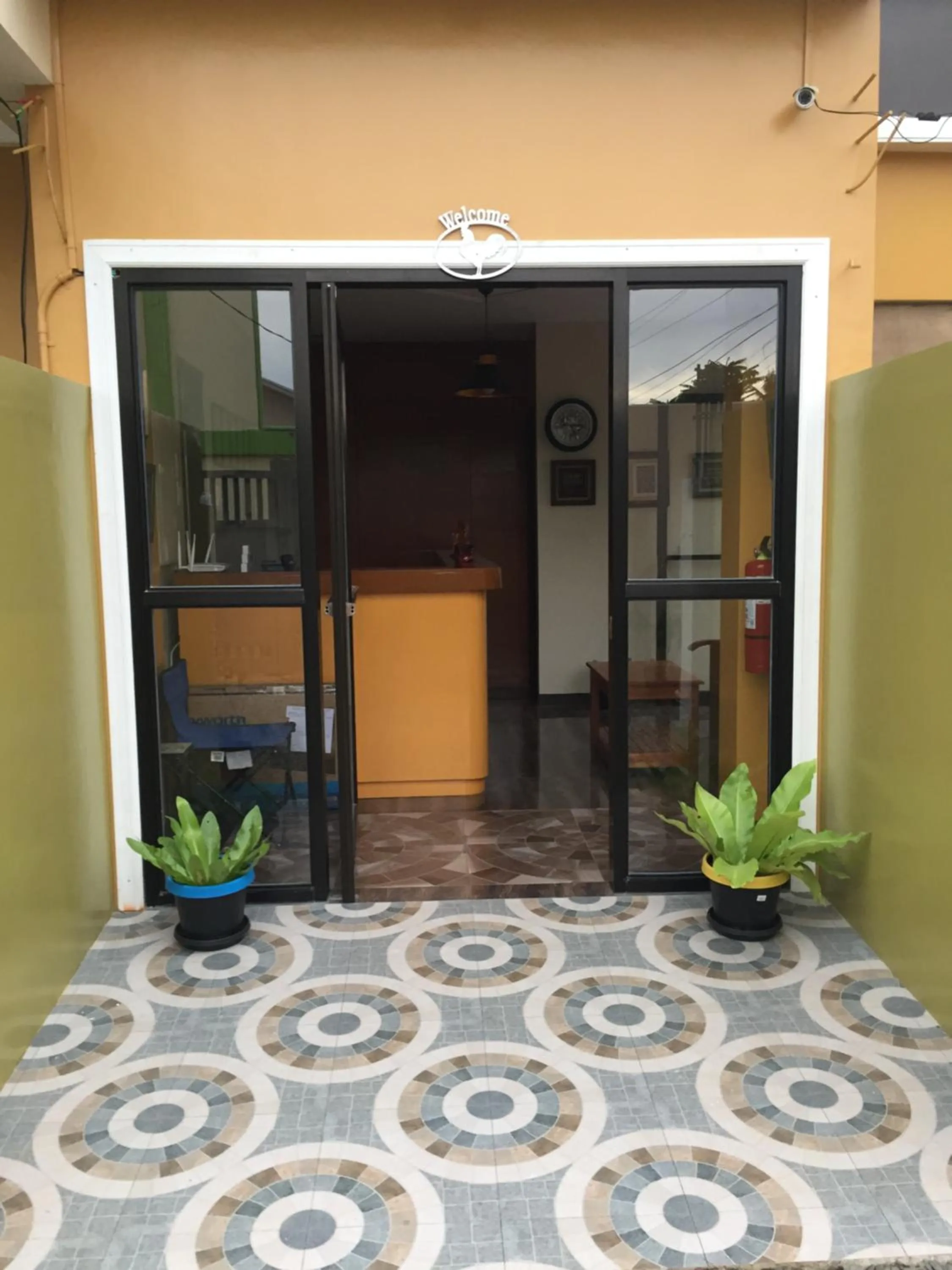 Facade/entrance in Golden Pension House,Palawan