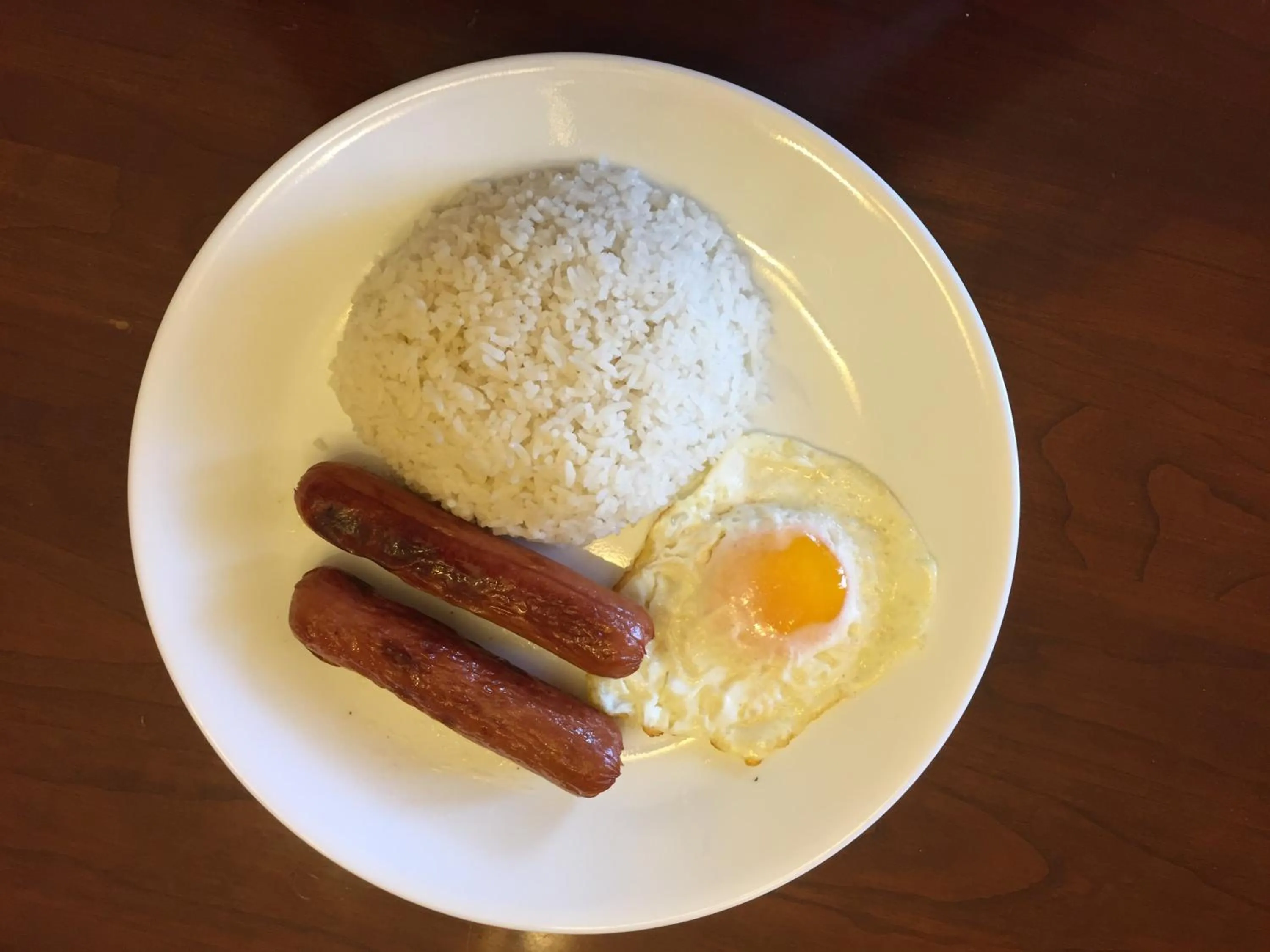 Asian breakfast in Golden Pension House,Palawan