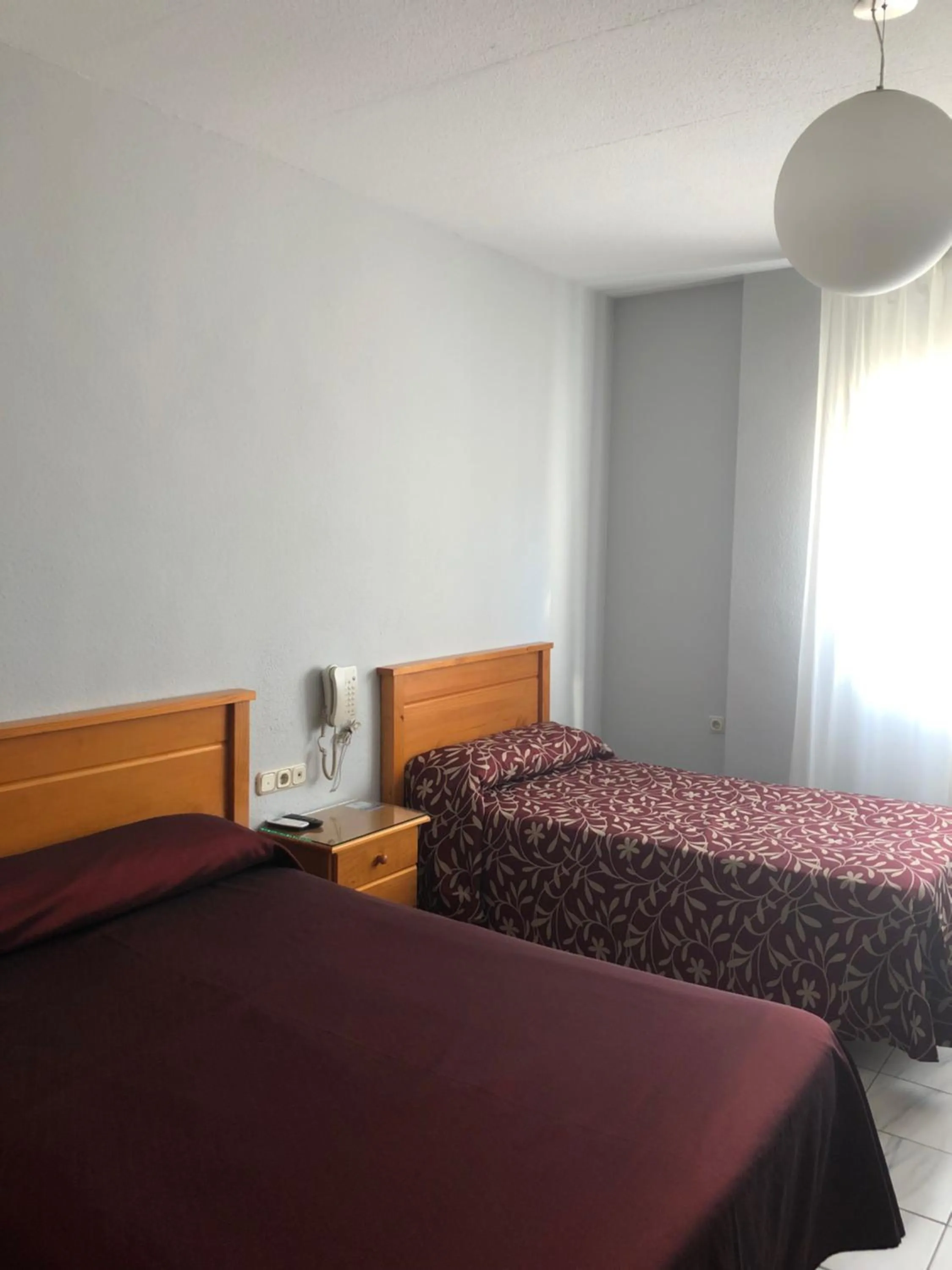 Bed in Hotel Santa Fe