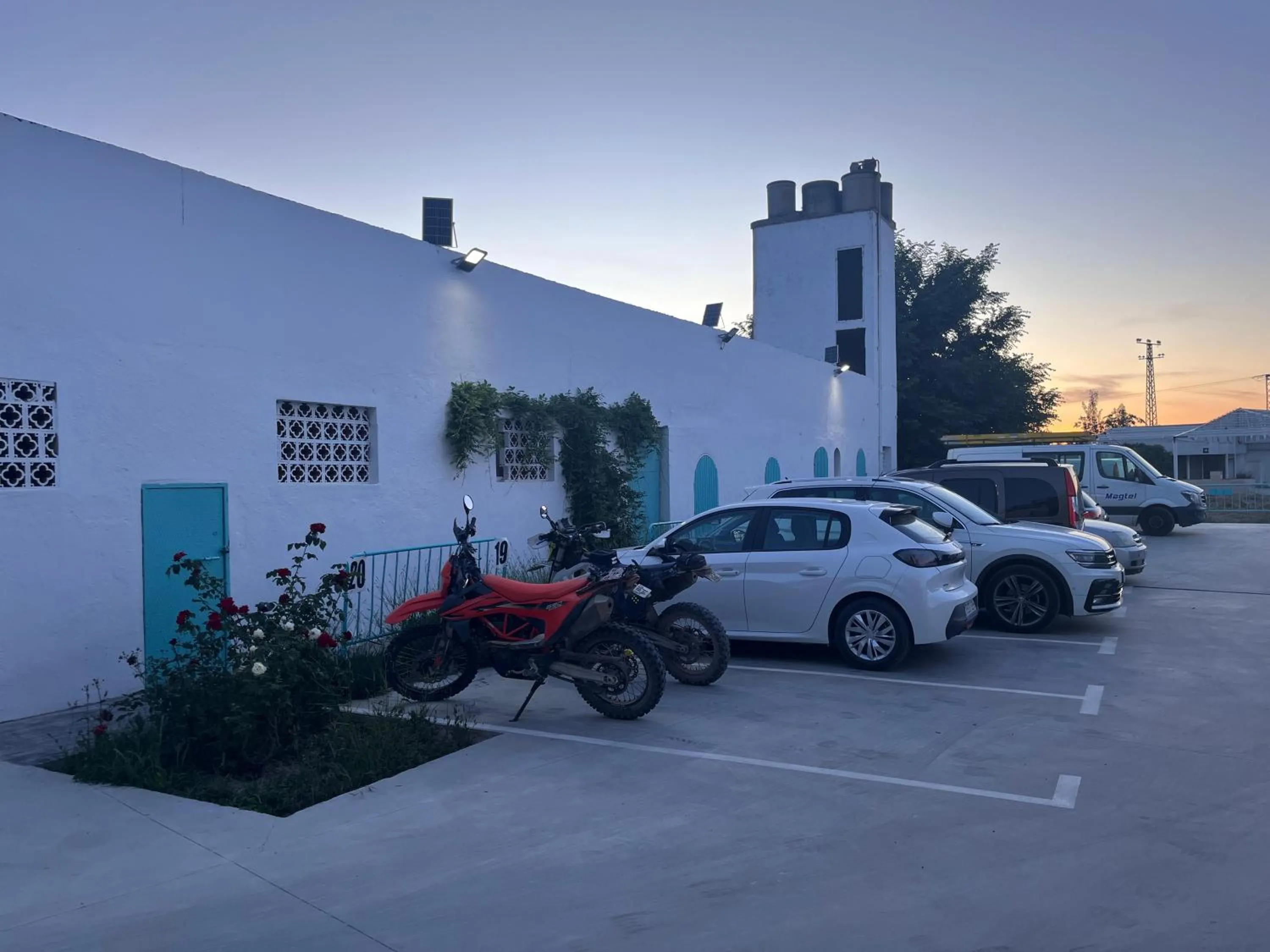 Parking in Hotel Santa Fe