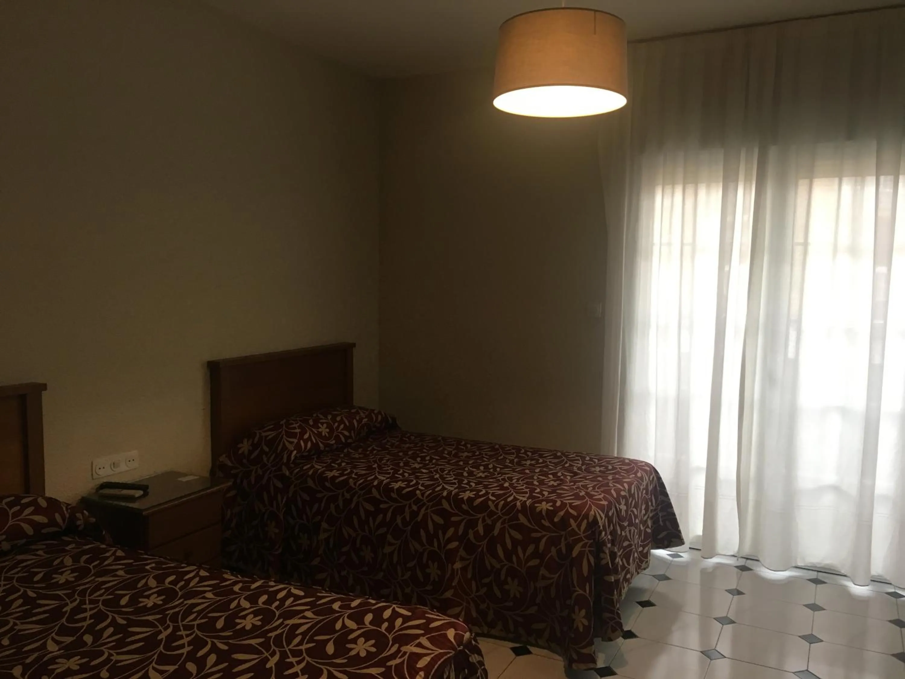 Bed in Hotel Santa Fe