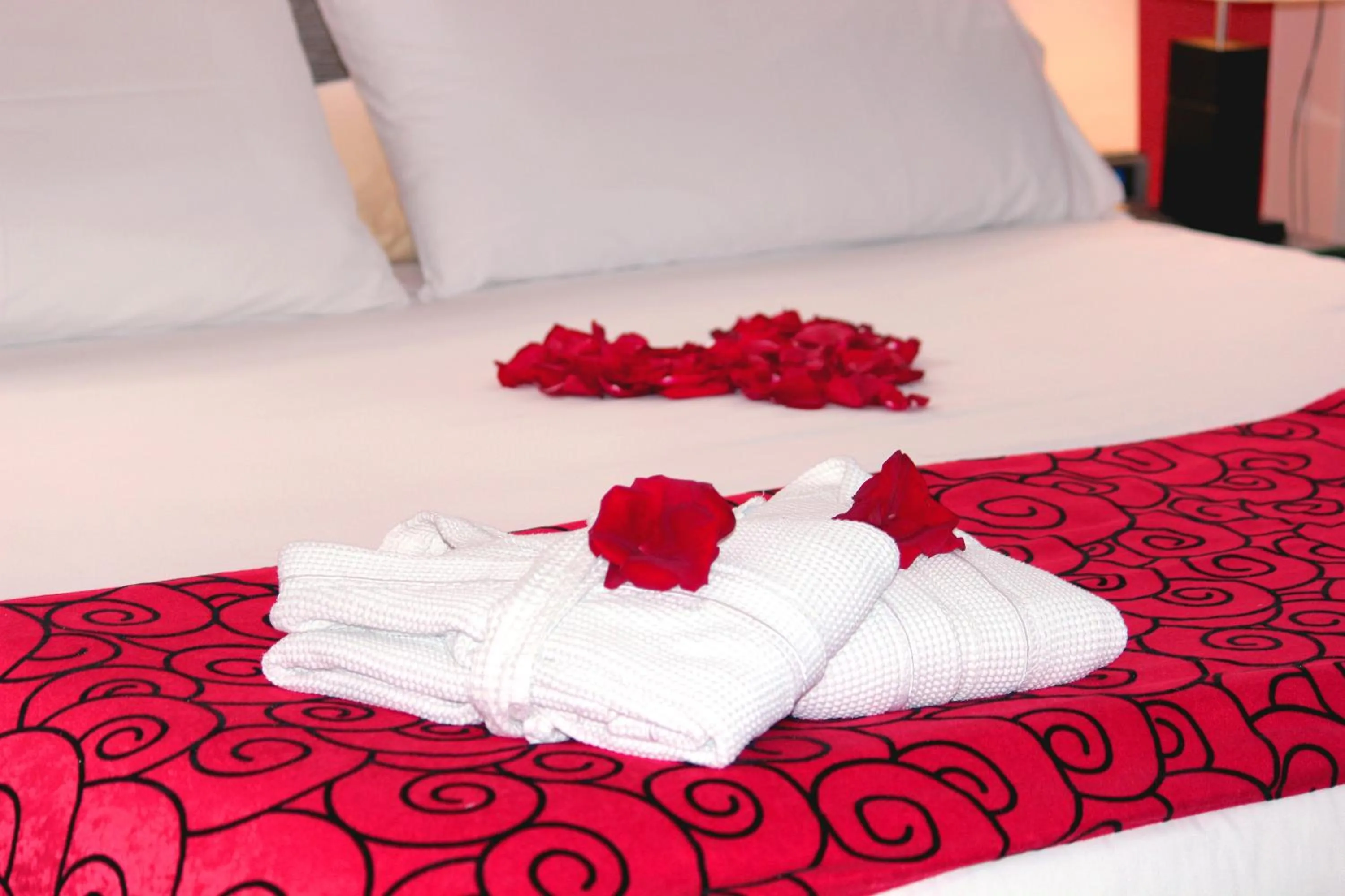 Decorative detail, Bed in Hotel Bogota Expocomfort - Embajada Americana