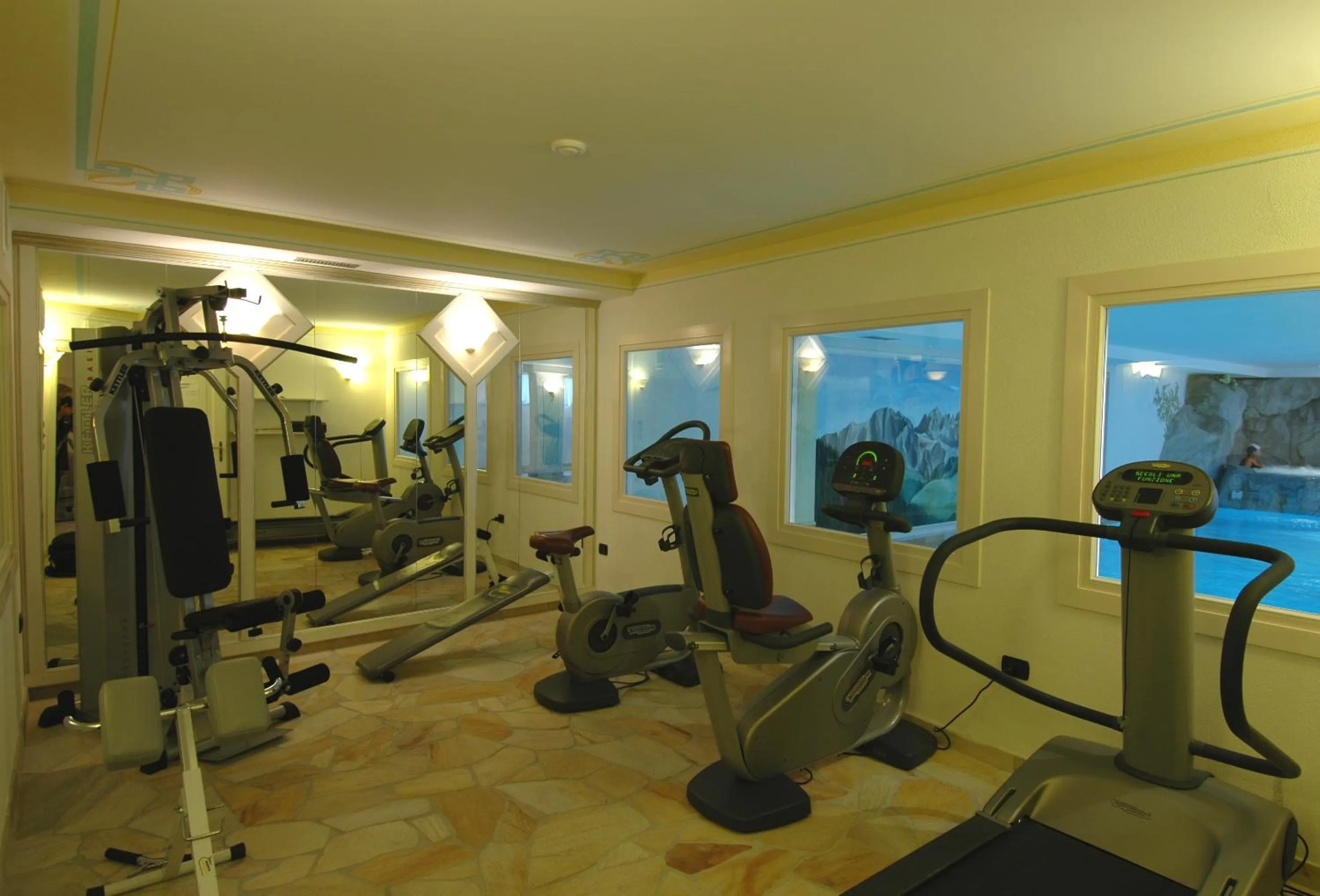 Fitness centre/facilities in Residence Pez Gajard