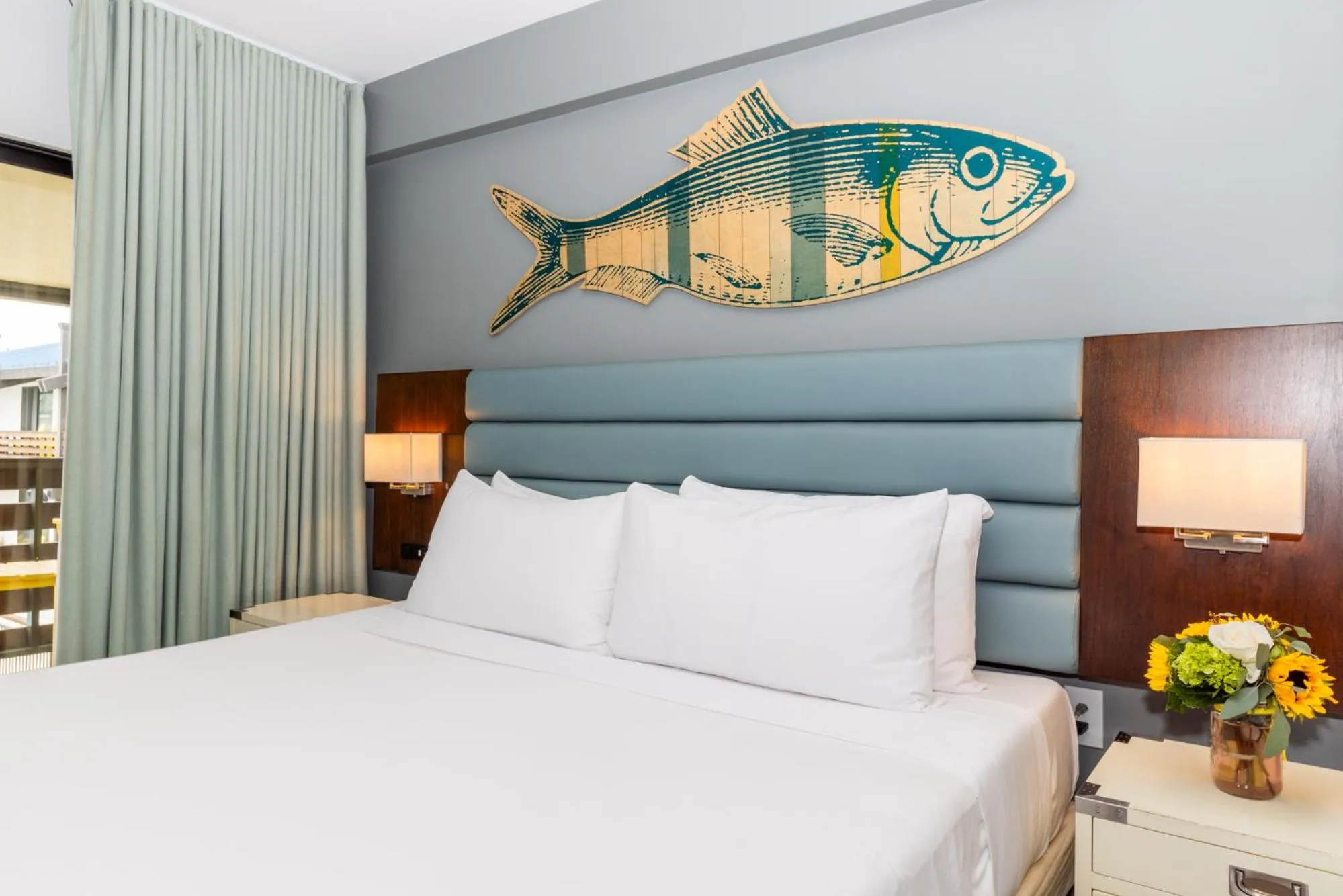 Bed in Lakehouse Resort