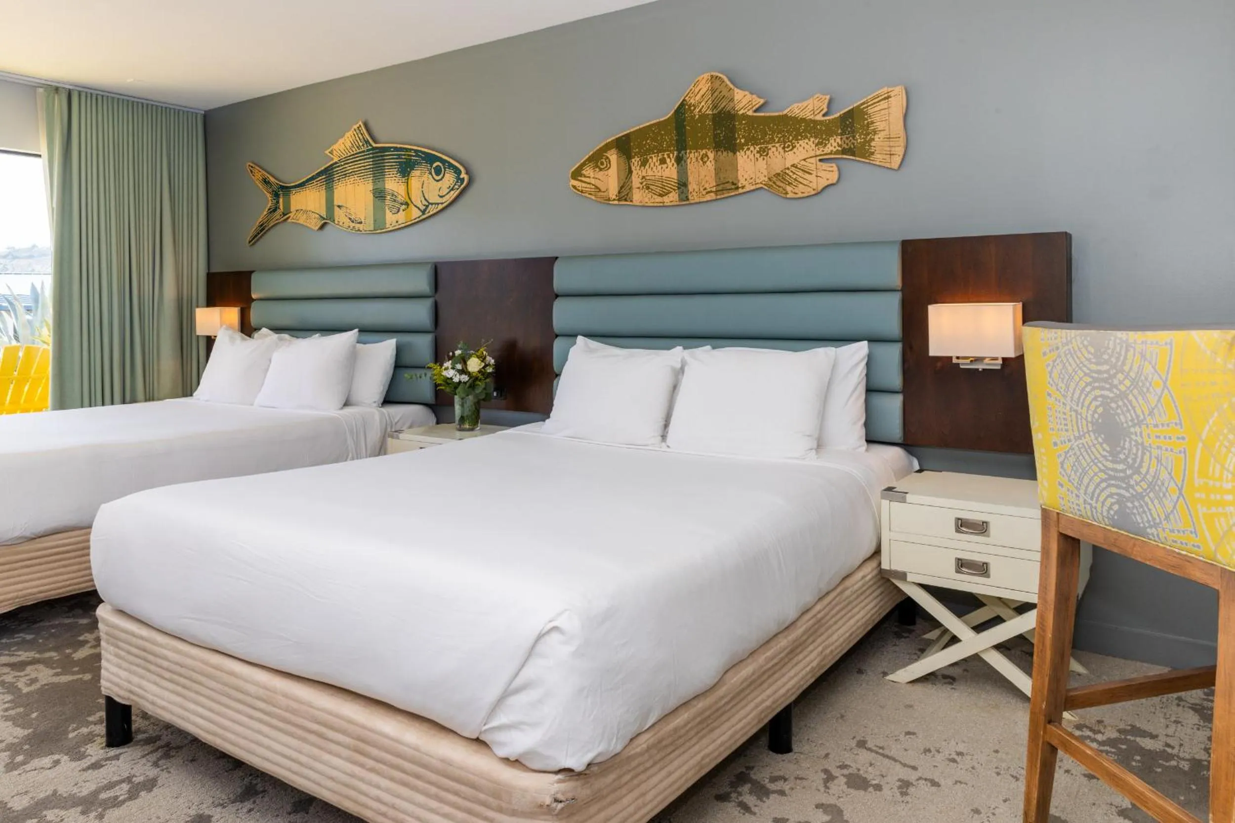 Bed in Lakehouse Resort