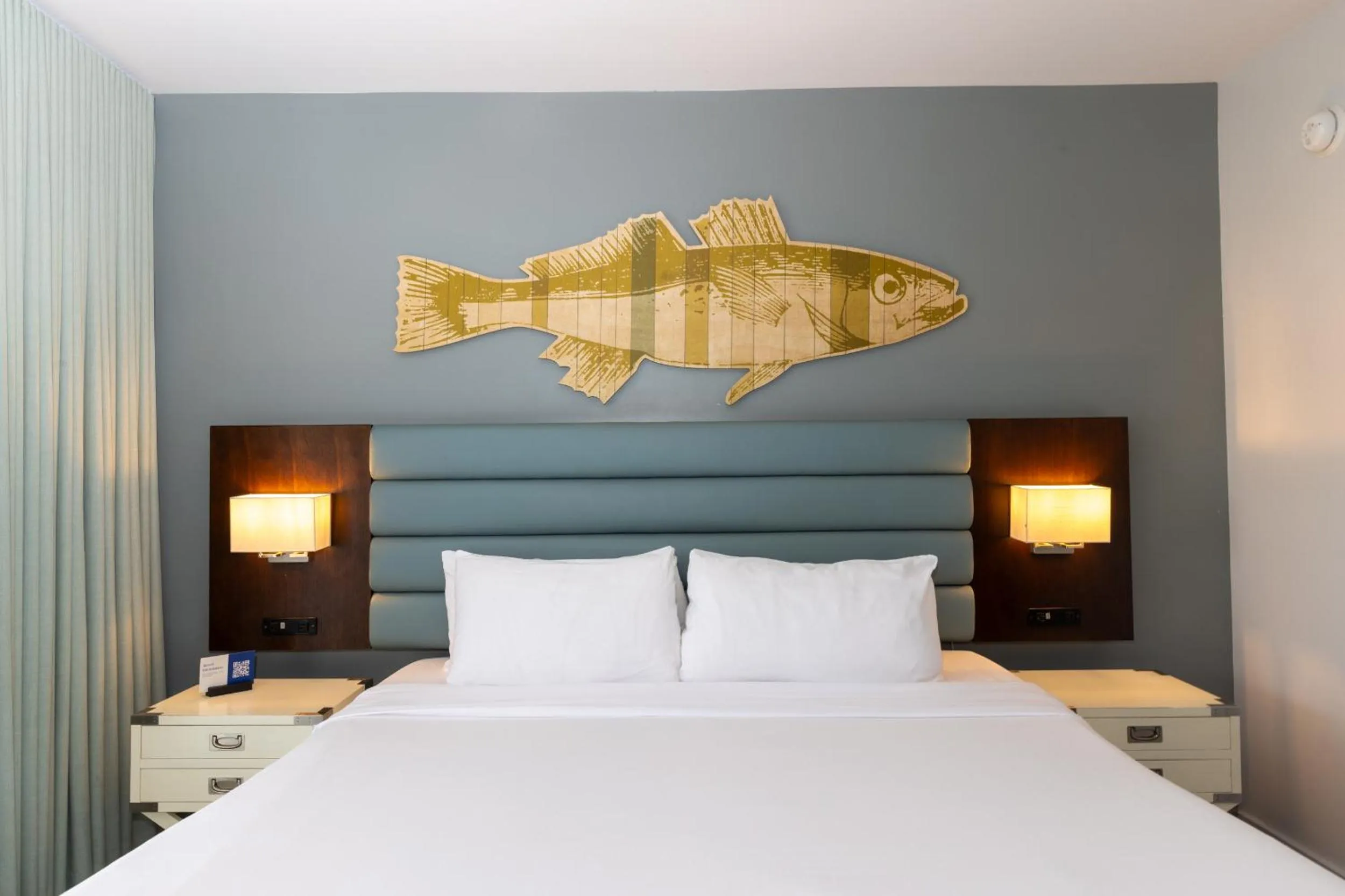 Bed in Lakehouse Resort