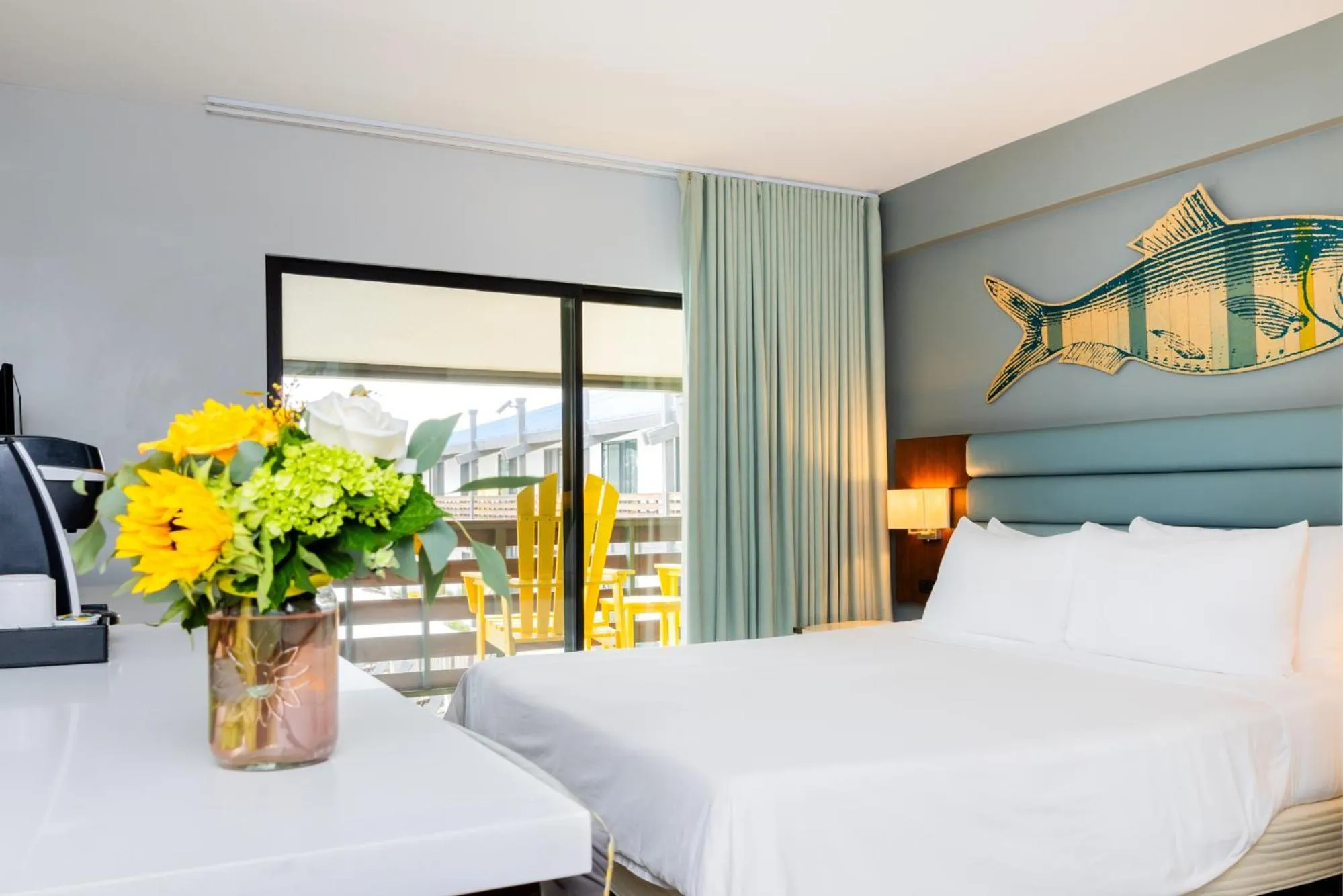 Bed in Lakehouse Resort