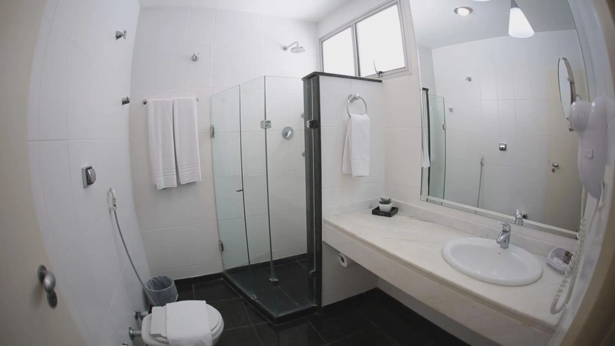 Shower in Ritz Plaza Hotel