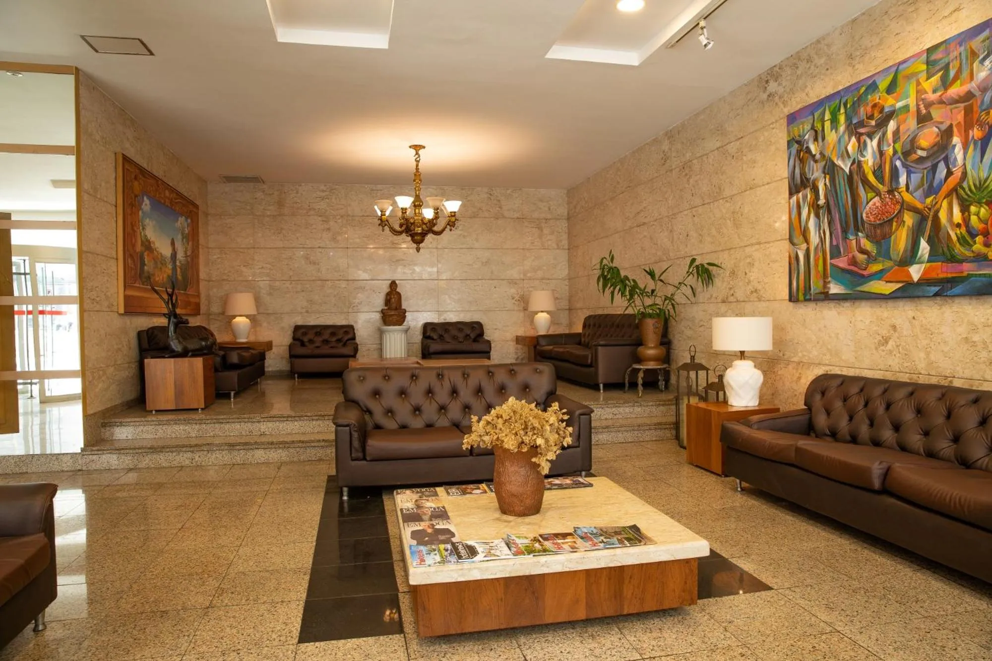 Living room in Ritz Plaza Hotel