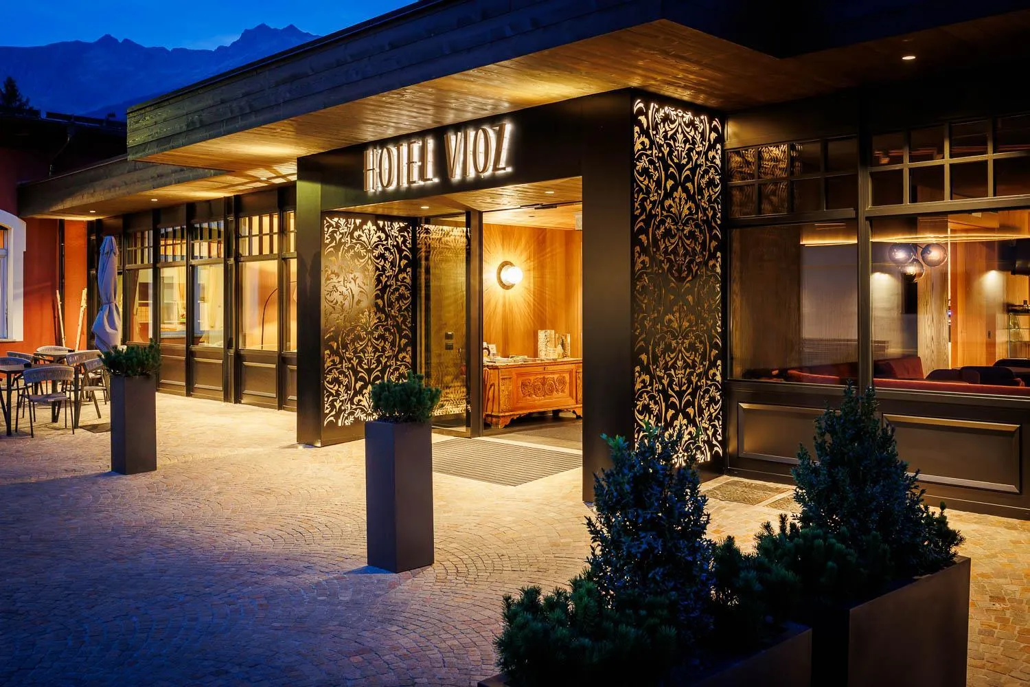 Property building in Hotel Vioz