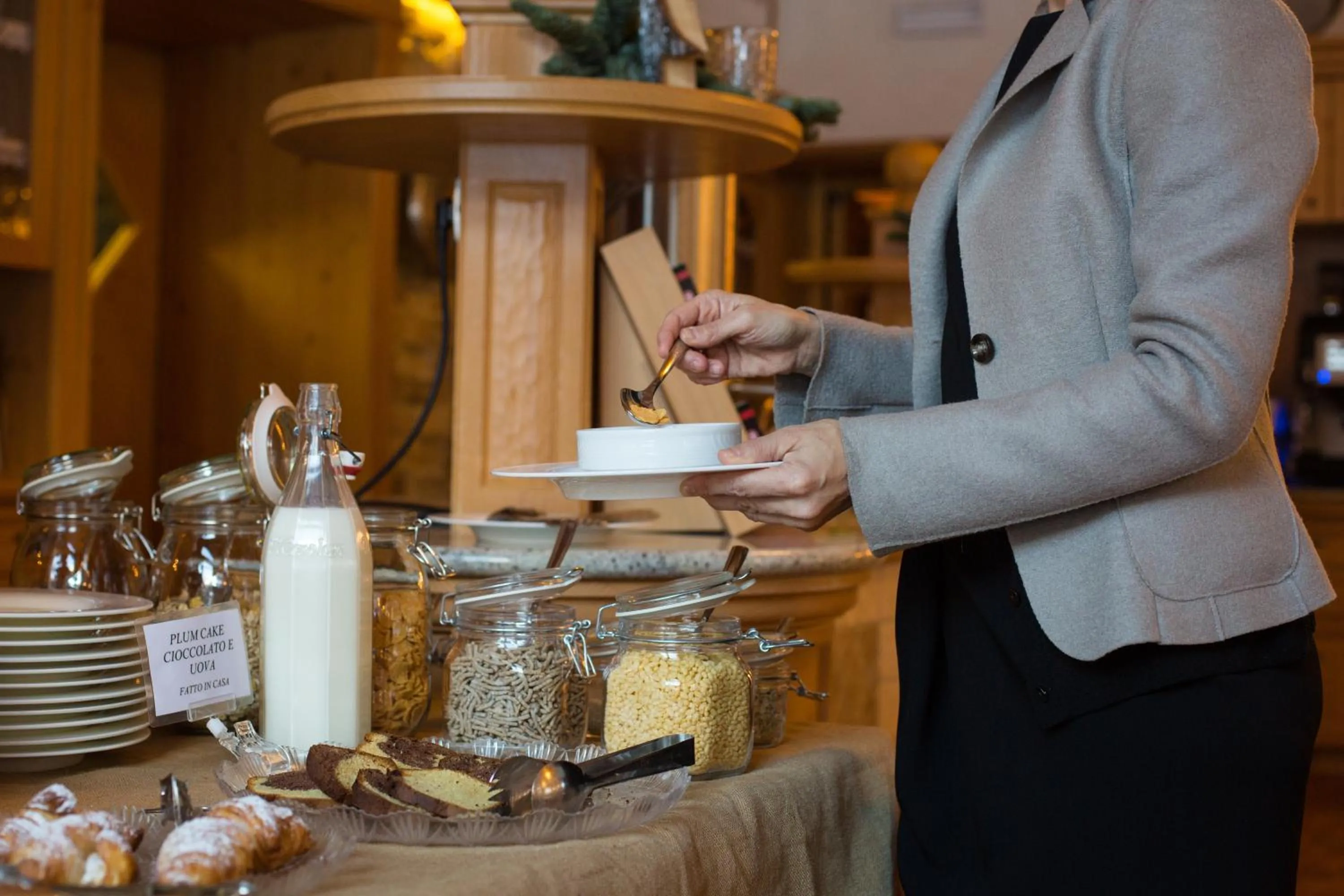 Breakfast in Hotel Vioz