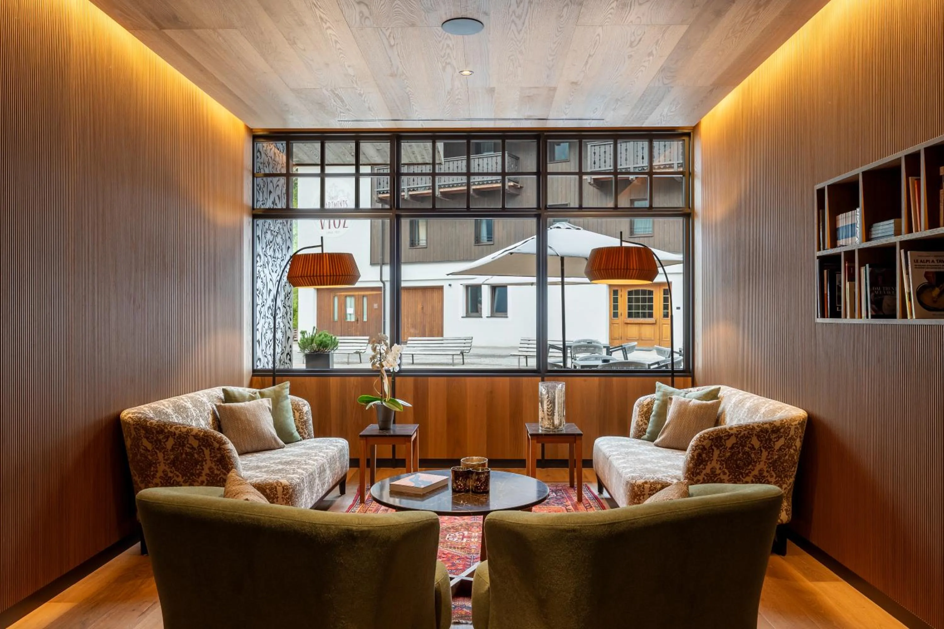 Living room in Hotel Vioz