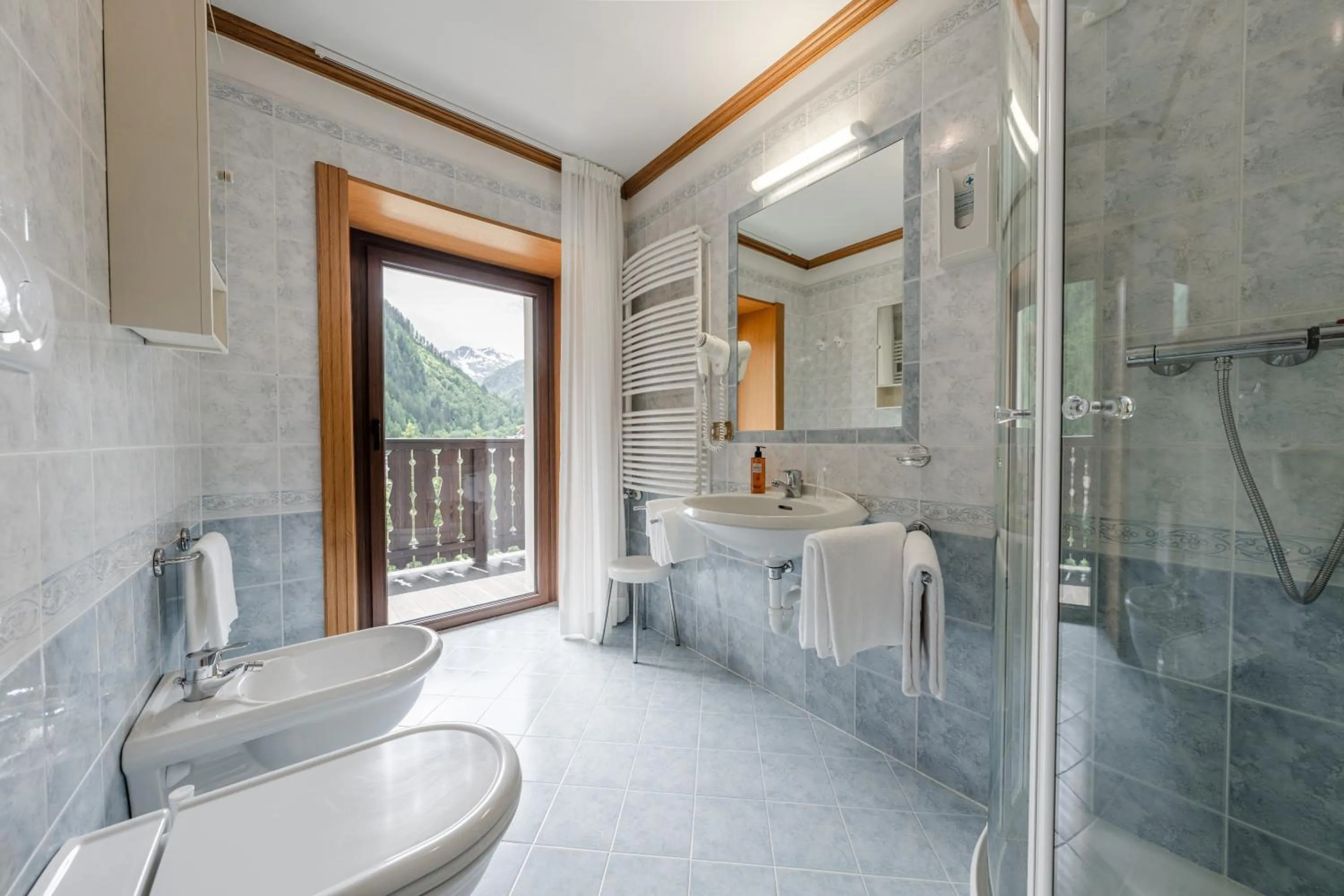 Bathroom in Hotel Vioz