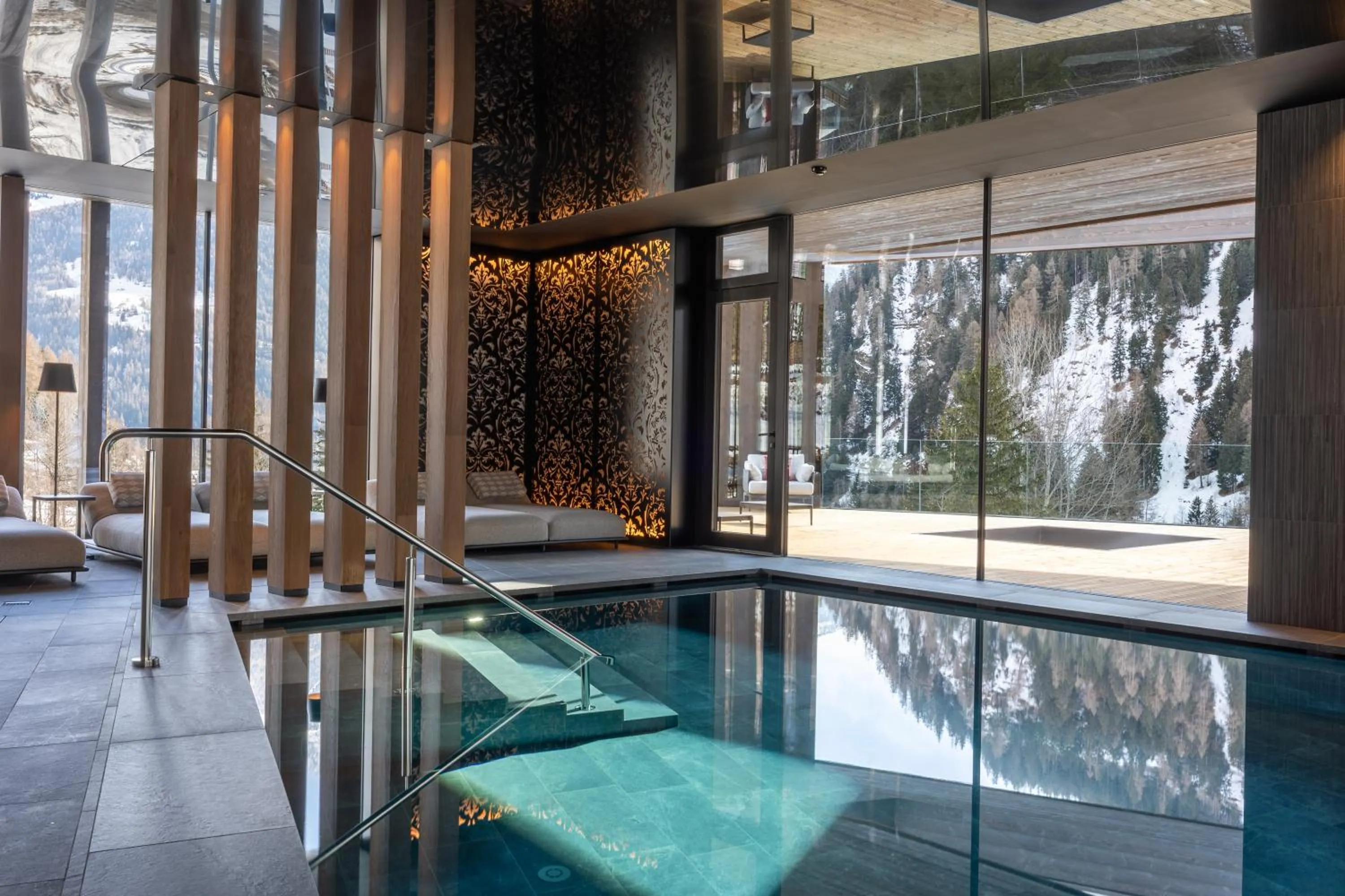 Natural landscape in Hotel Vioz