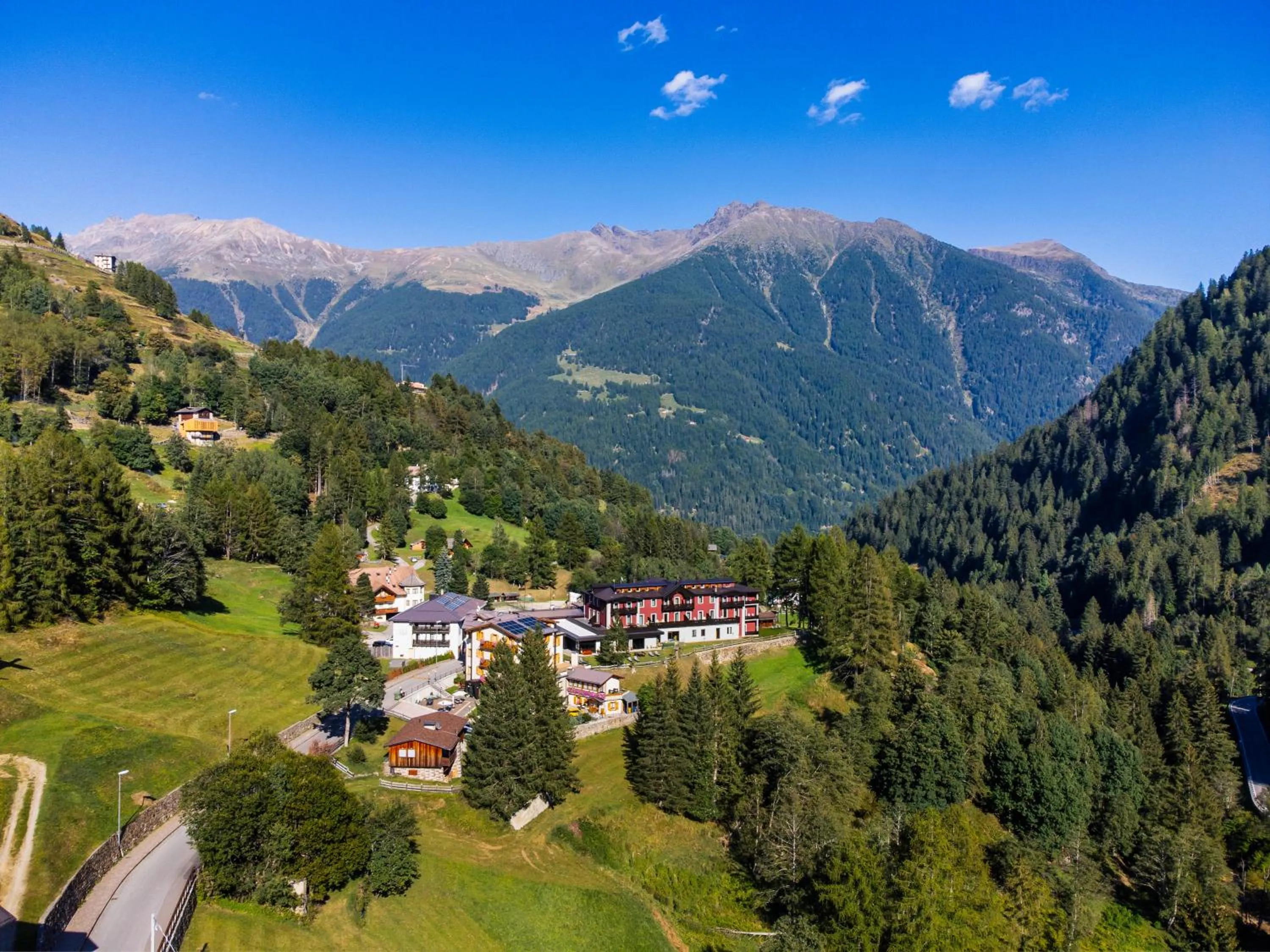 Property building in Hotel Vioz