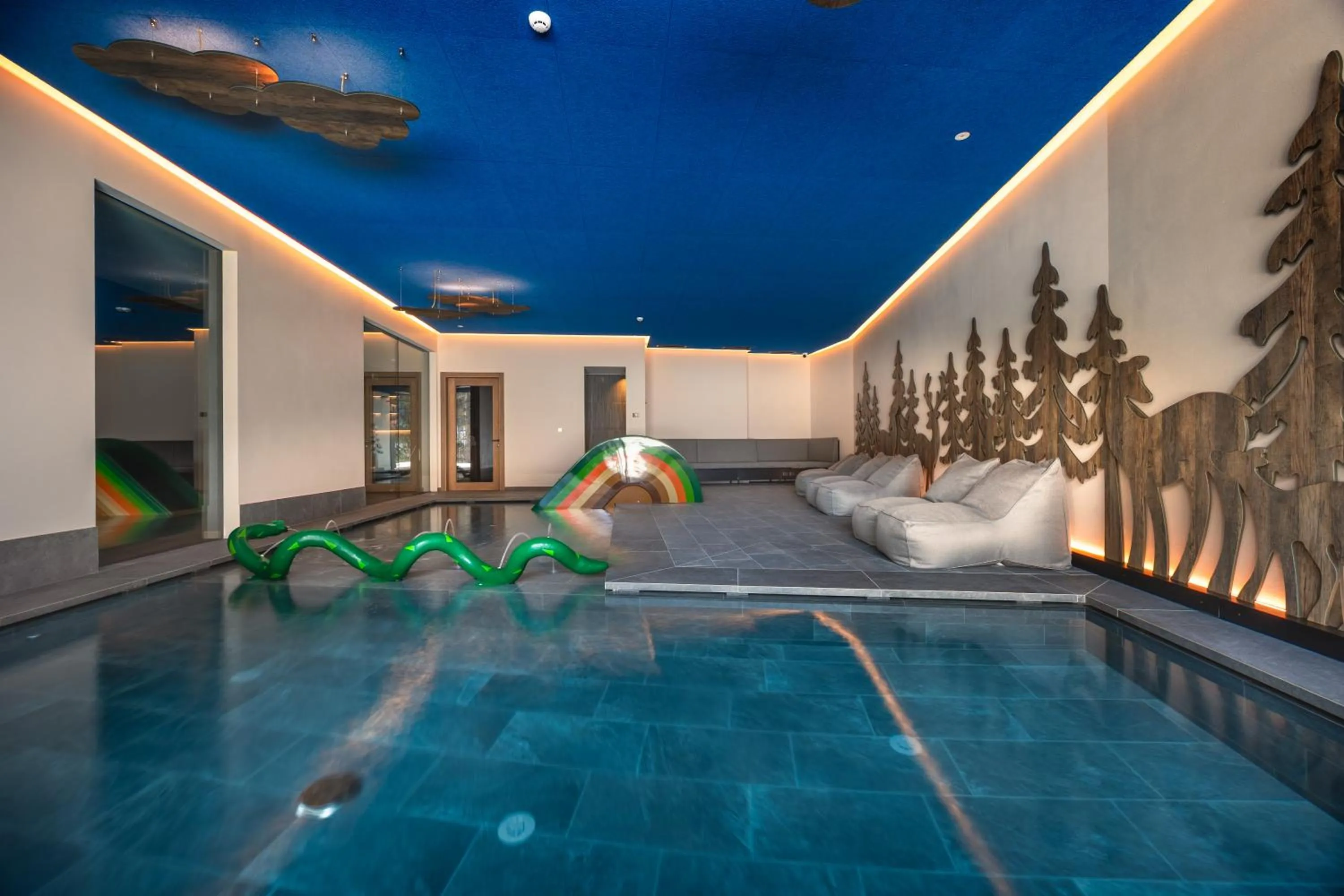 Children play ground in Hotel Vioz