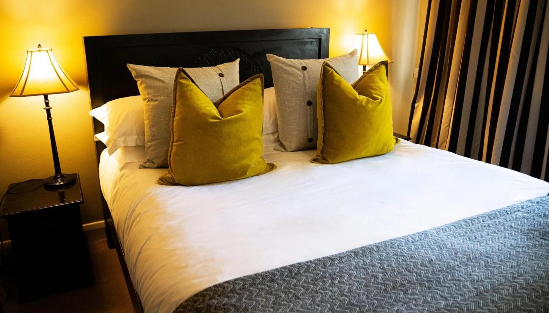 Bed in Elephant Hotel